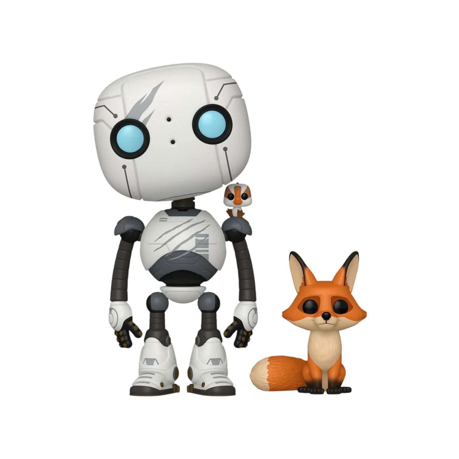 ROZ with Fink and Brightbill #1794 Funko Pop - The Wild Robot - PREORDER