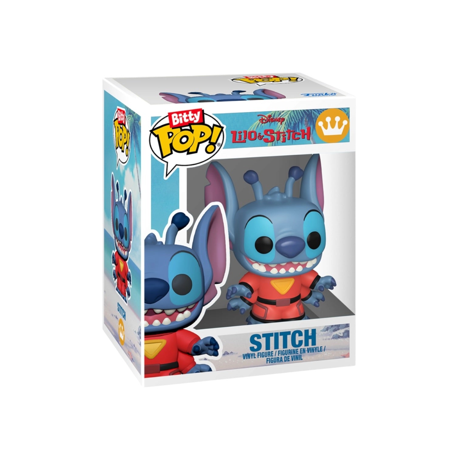 Stitch Bitty Pop and Accessory Funko Keychain - Lilo and Stitch - PREORDER