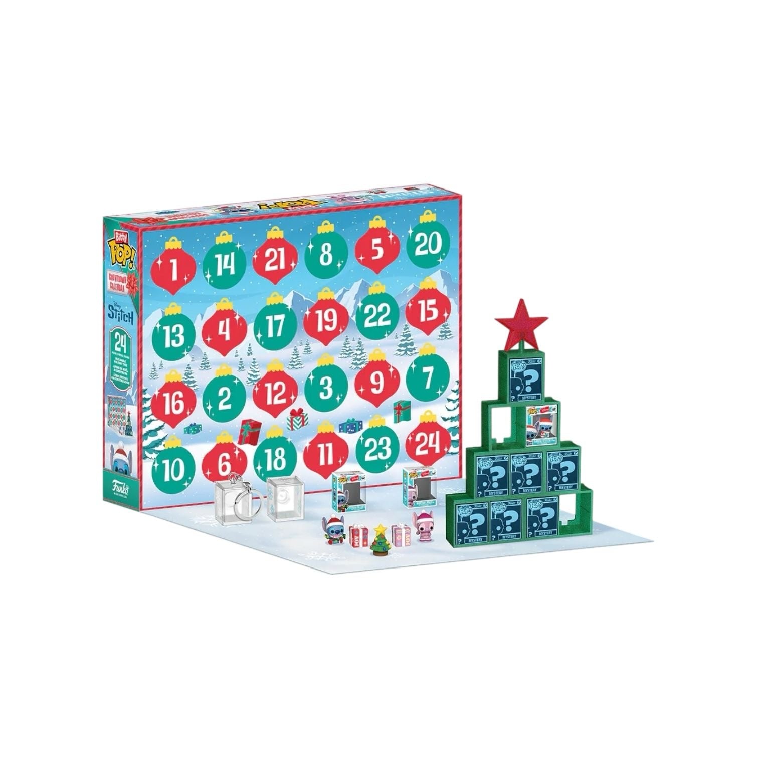 Stitch Bitty Pop Funko Advent Countdown Calendar