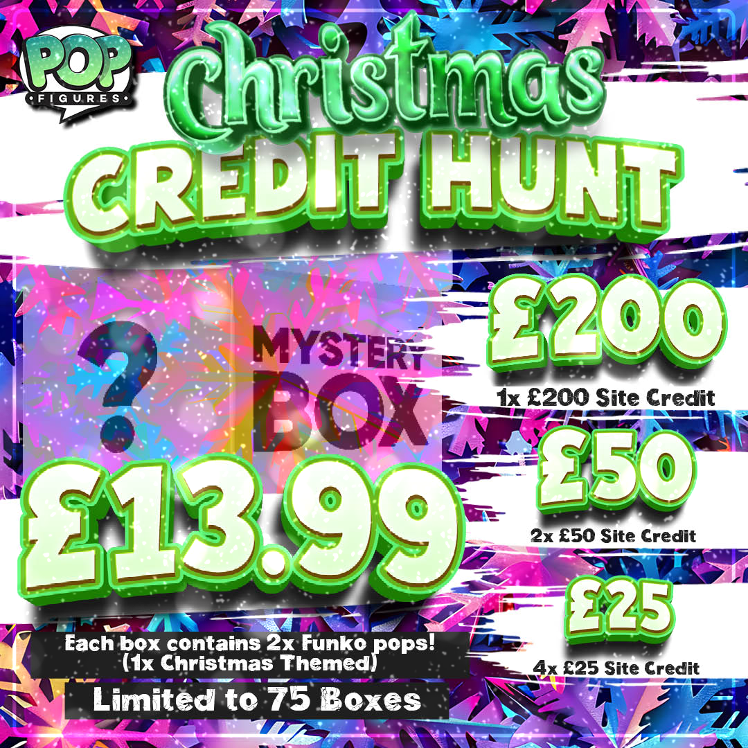 Christmas Credit Quest 2 Funko Pop Mystery Box!