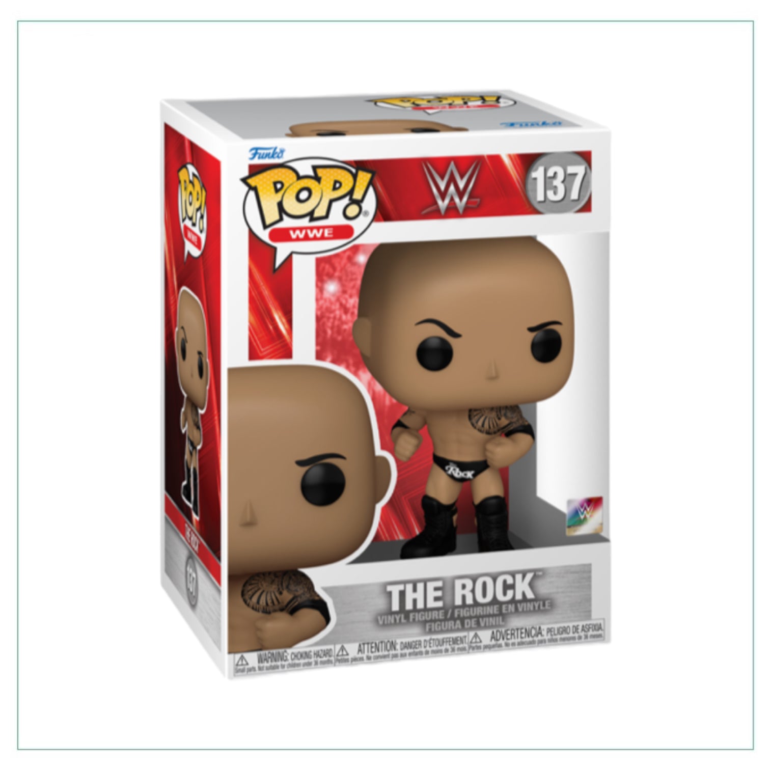 The Rock #137 Funko Pop! - WWE