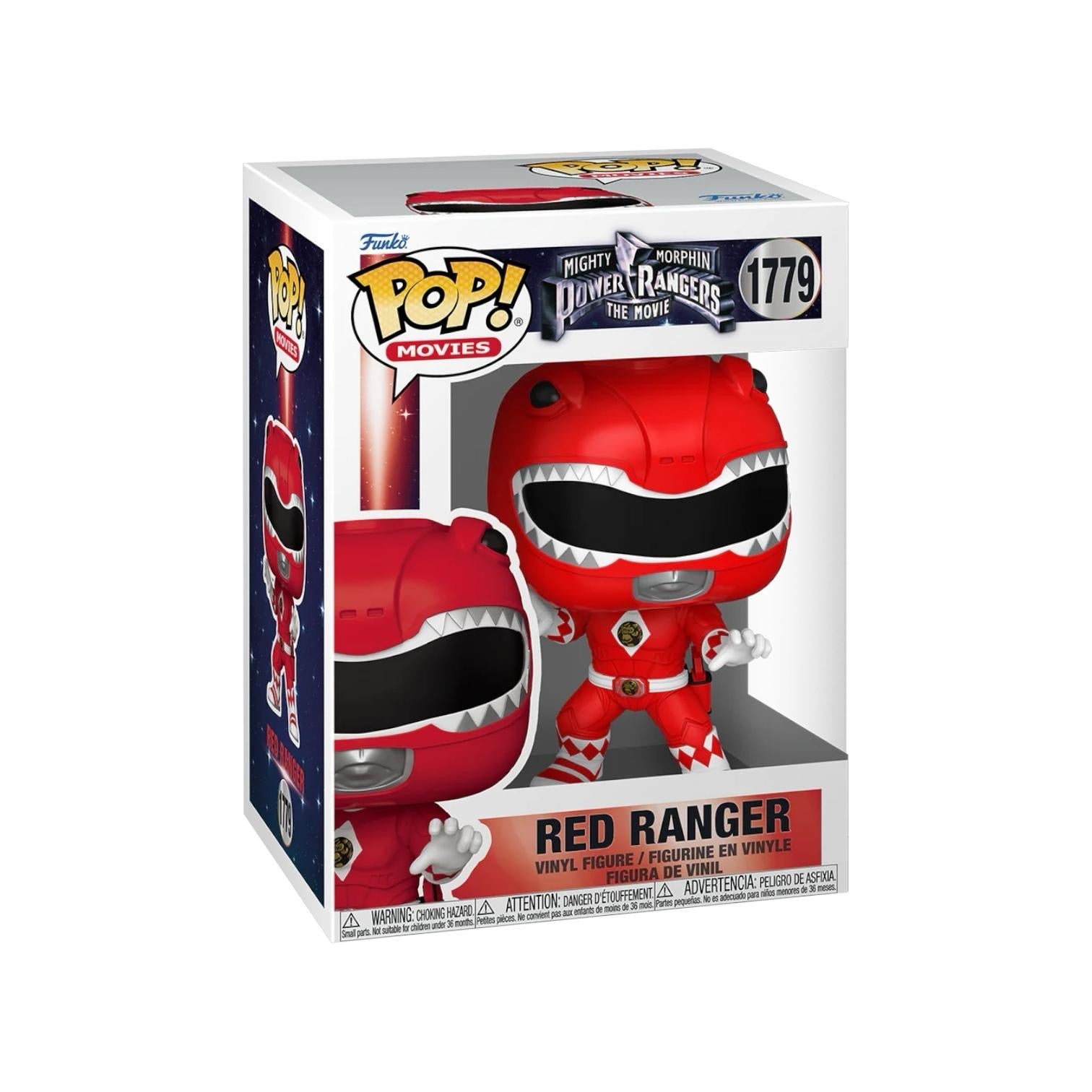 Red Ranger #1779 Funko Pop - Mighty Morphin Power Rangers The Movie