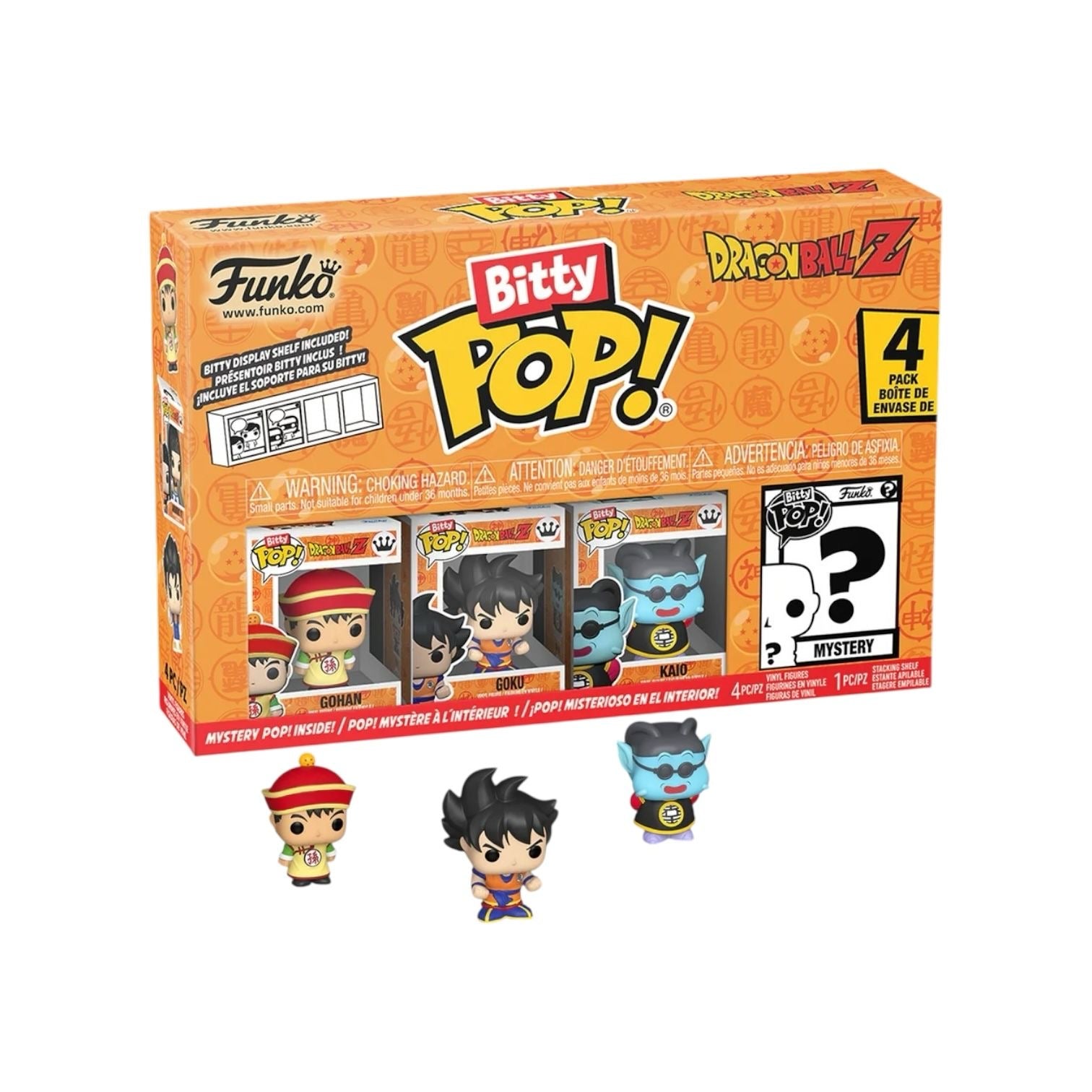 Gohan Funko 4 Pack Bitty Pop - Dragonball Z - Chance of Chase