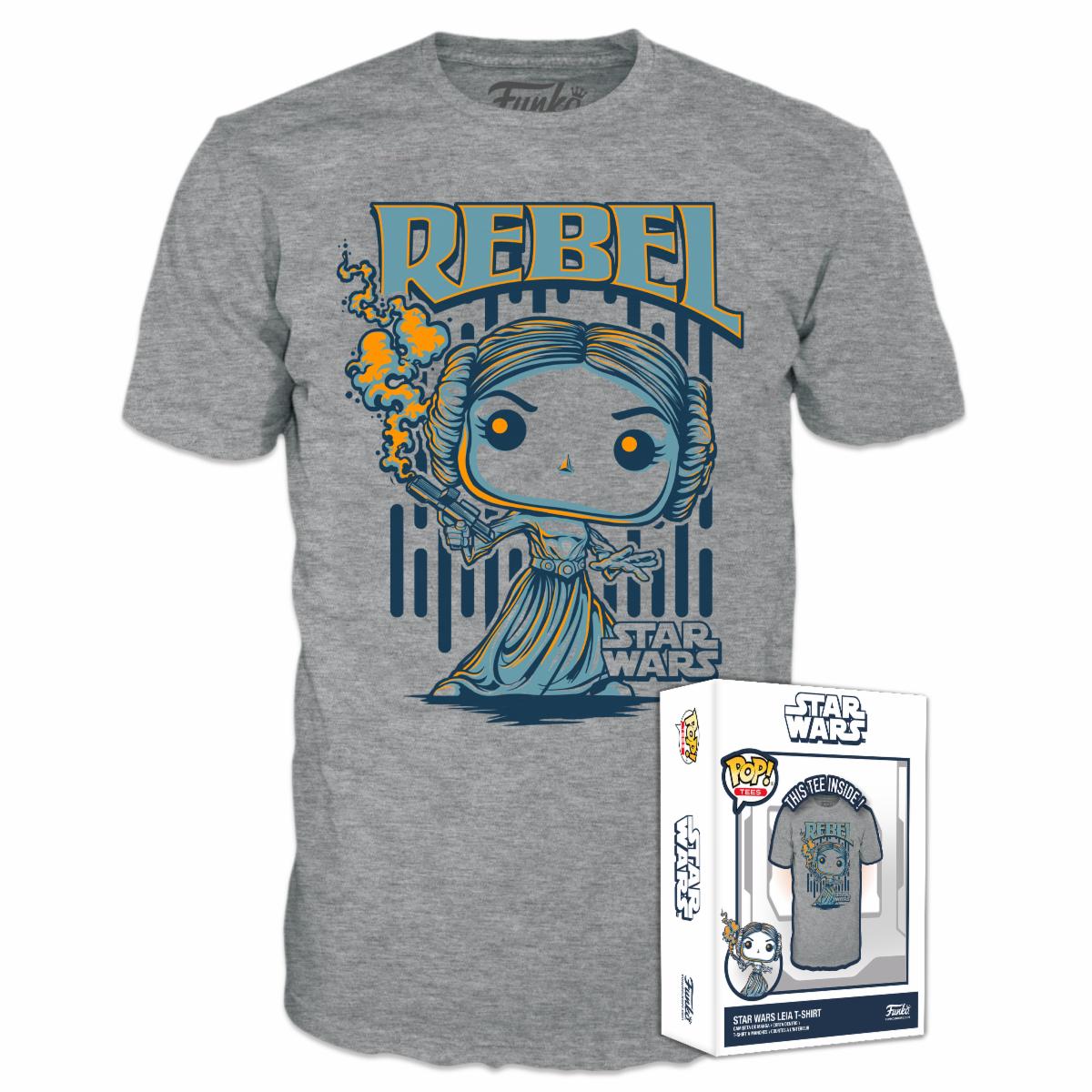 Boxed Tee - Leia Rebel Funko T-shirt - Star Wars