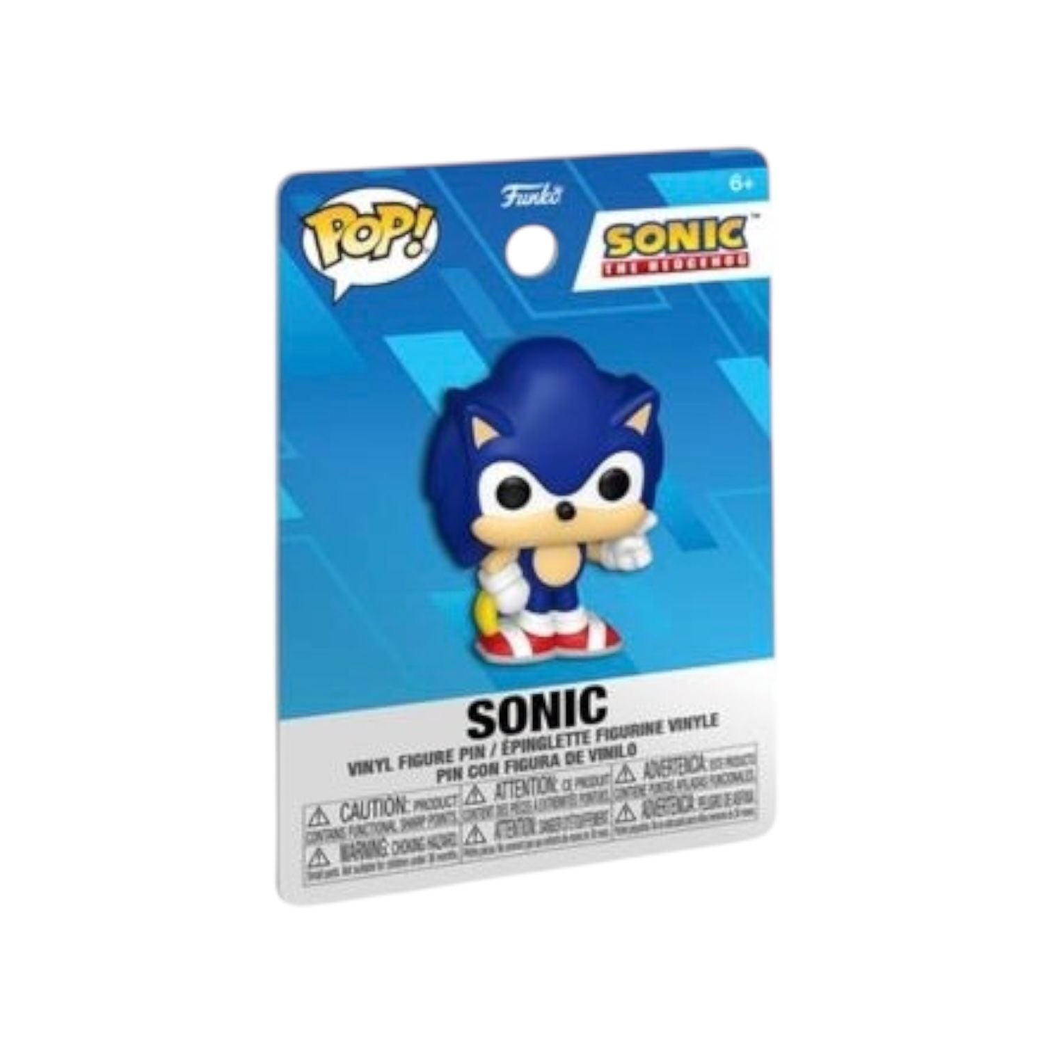 Sonic the Hedgehog Funko Pop PVC Pins