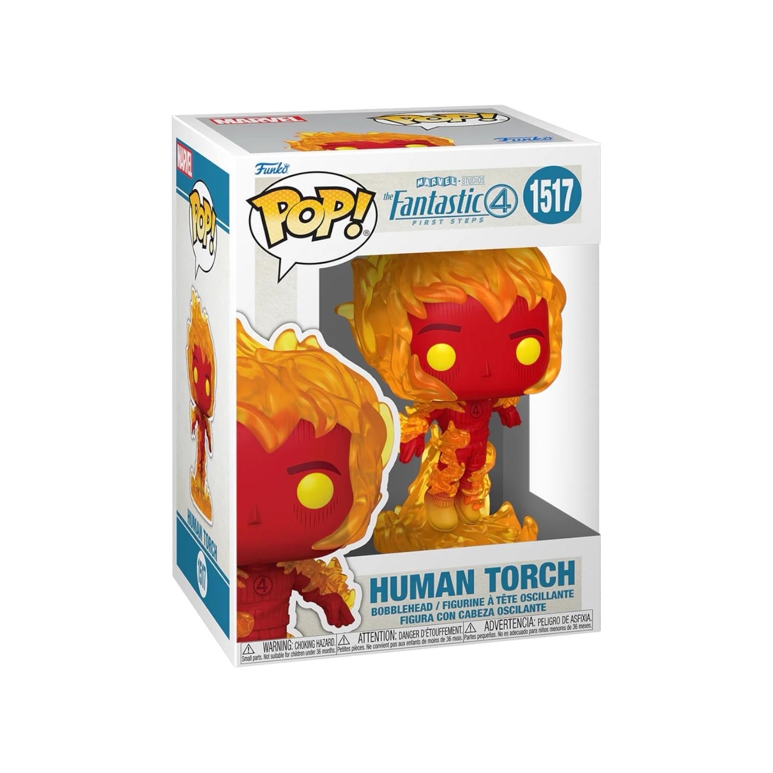 Human Torch #1517 Funko Pop - The Fantastic Four: First Steps
