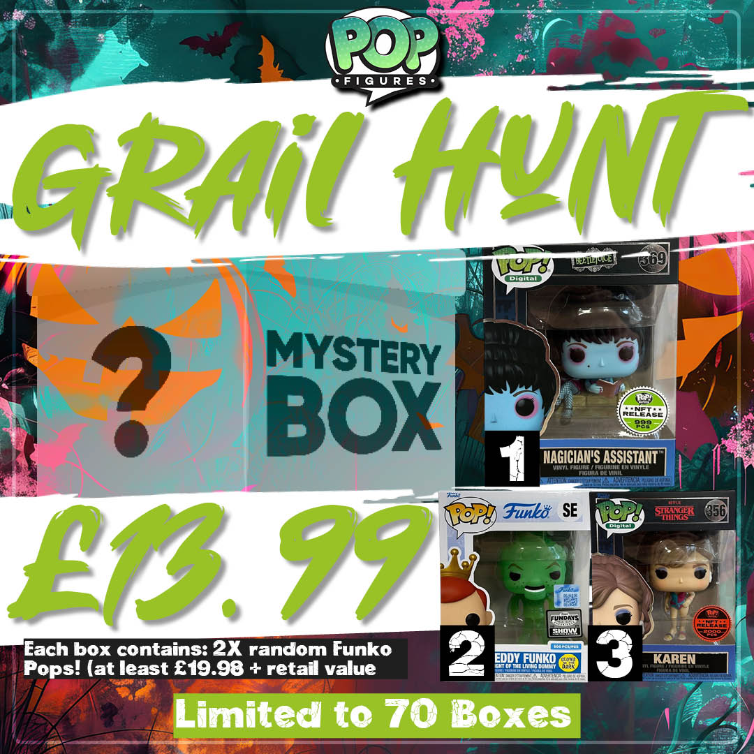 Halloween Funko Pop Mystery Box Grail Hunt! - Main Image