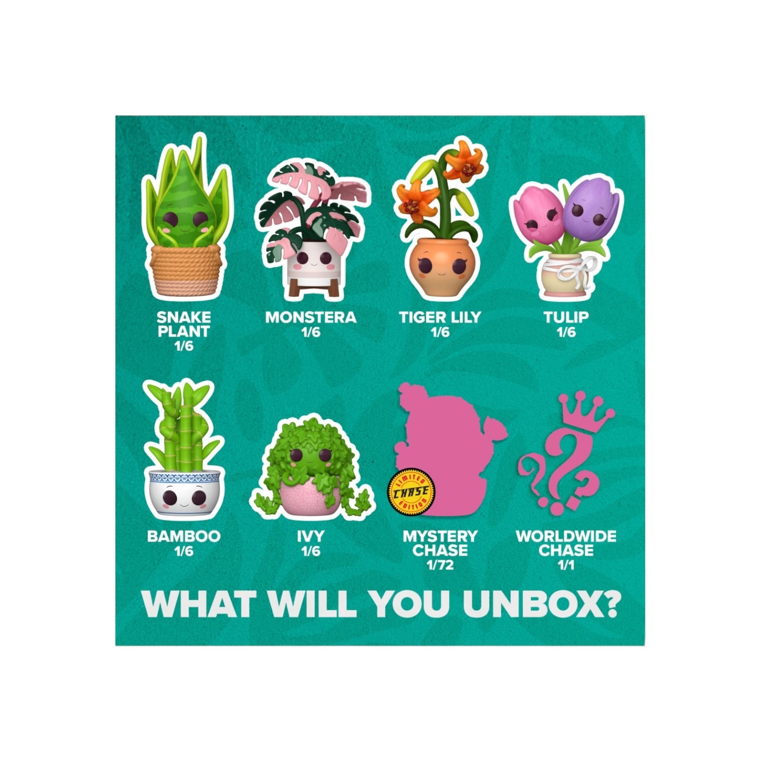Flora Mystery Funko Pops - Chance of Chase - PREORDER
