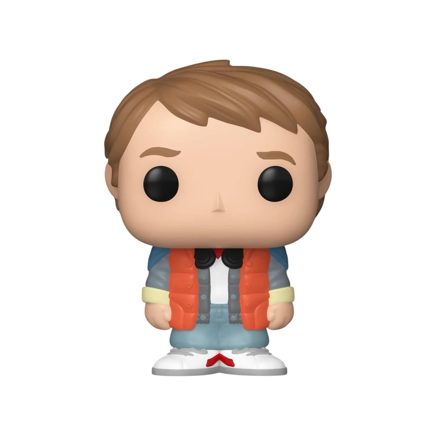 Marty McFly and Time Machine Funko - Bitty Pop Ride - Back to the Future - PREORDER