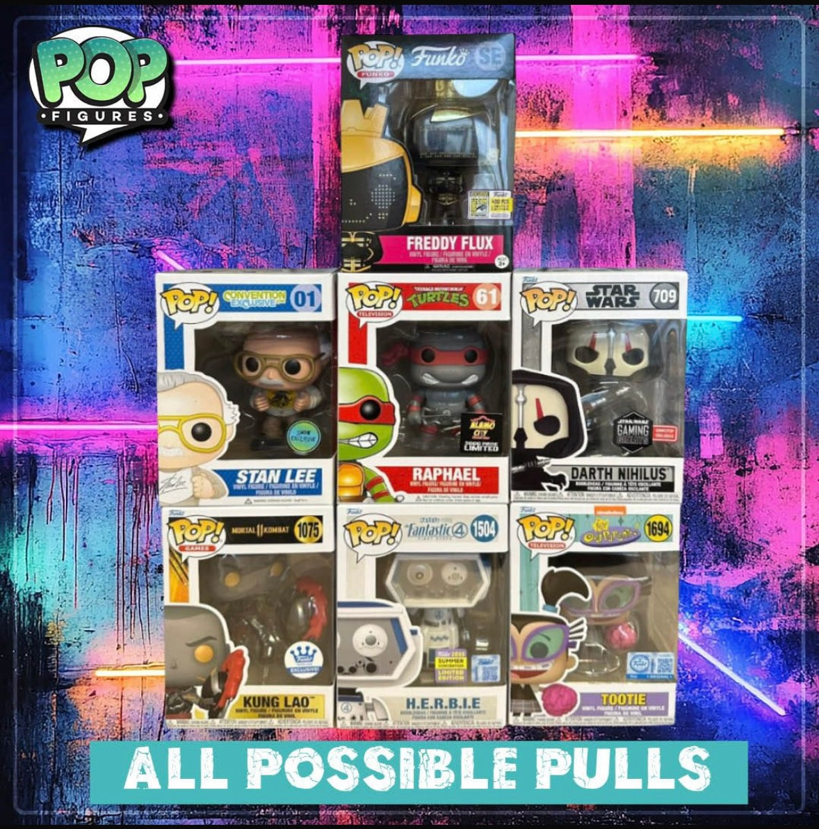 2 Funko Pop Mystery Box Grail Hunt!