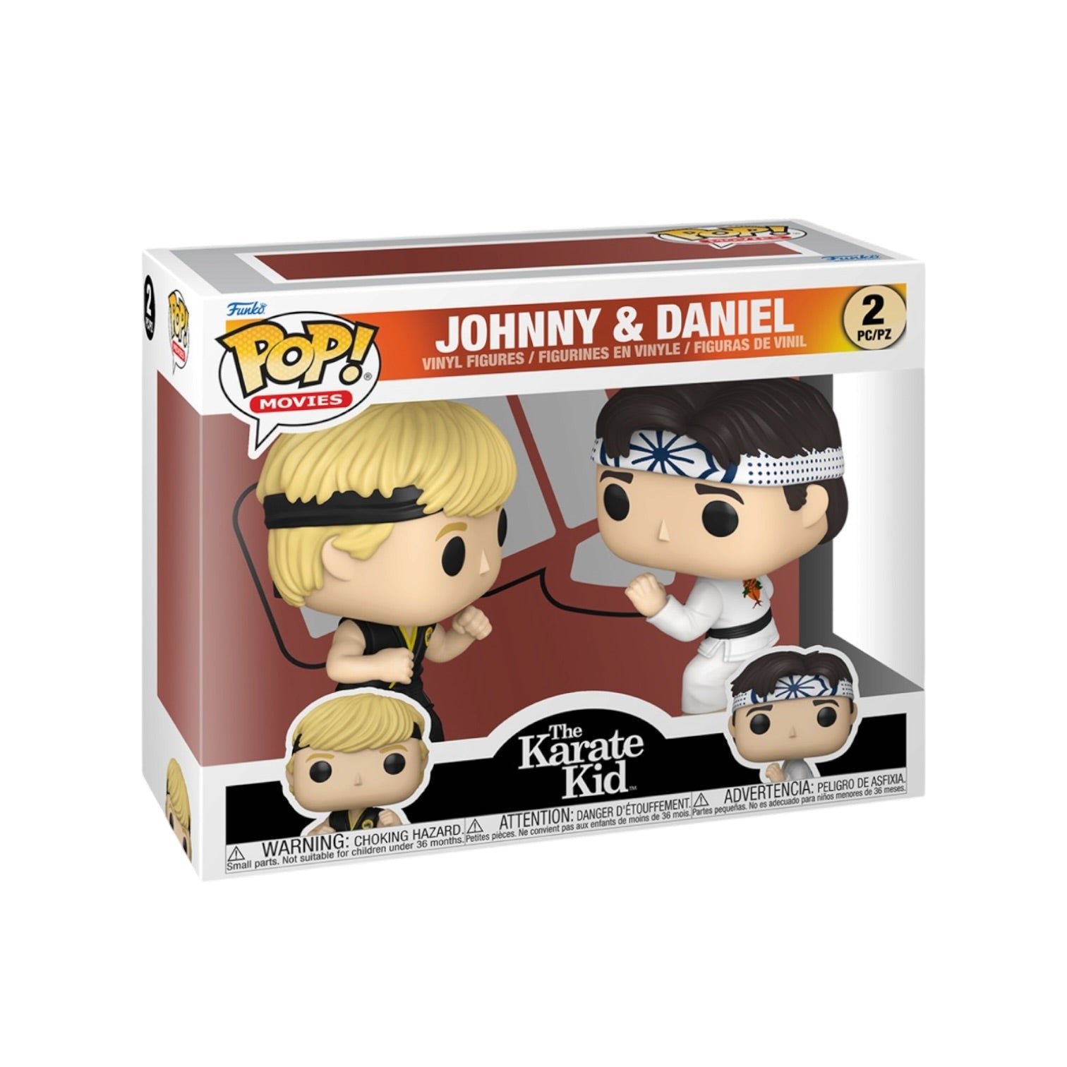 Johnny & Daniel 2-Pack Funko Pop! - The Karate Kid - PREORDER