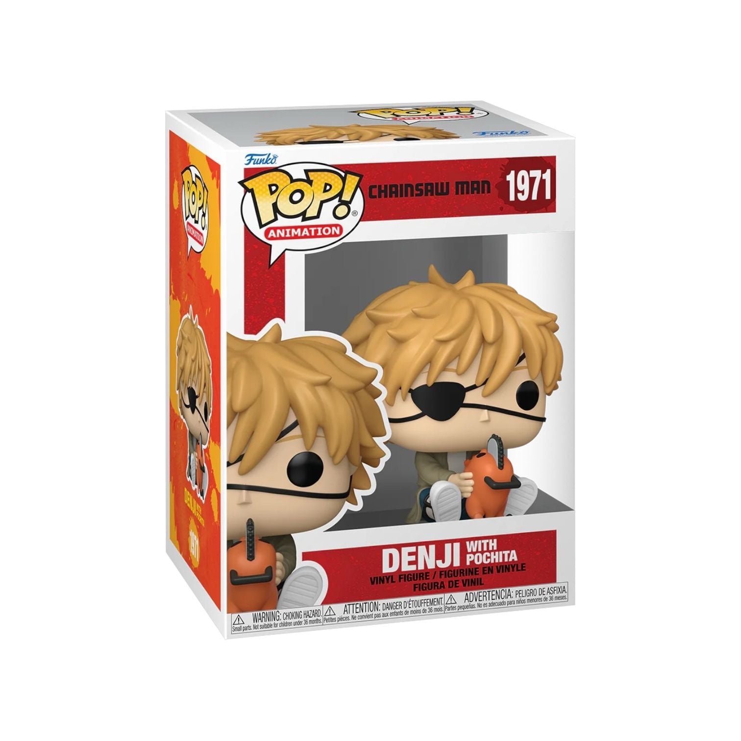 Denji with Pochita #1971 Funko Pop - Chainsaw Man