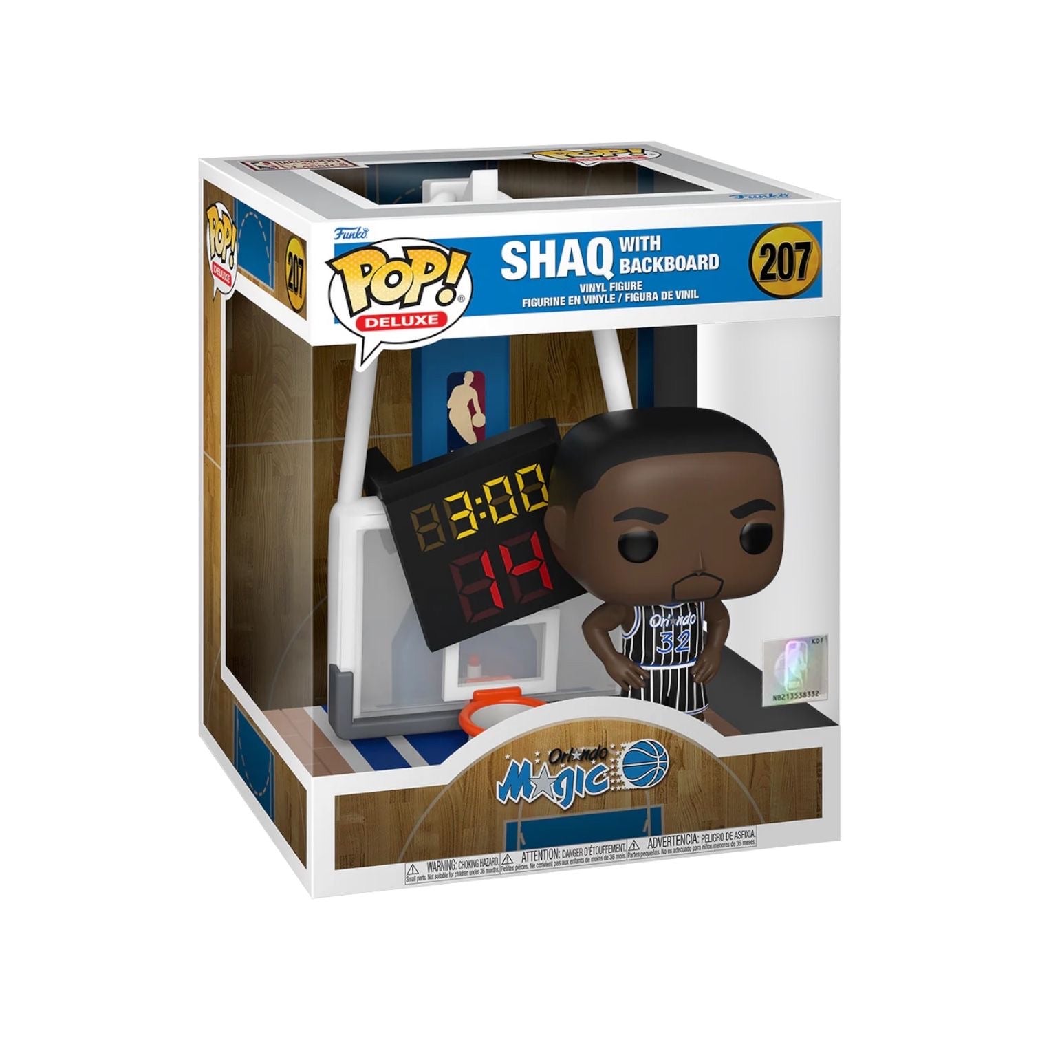 Shaq with Backboard #207 Funko Pop Deluxe - NBA: Orlando Magic