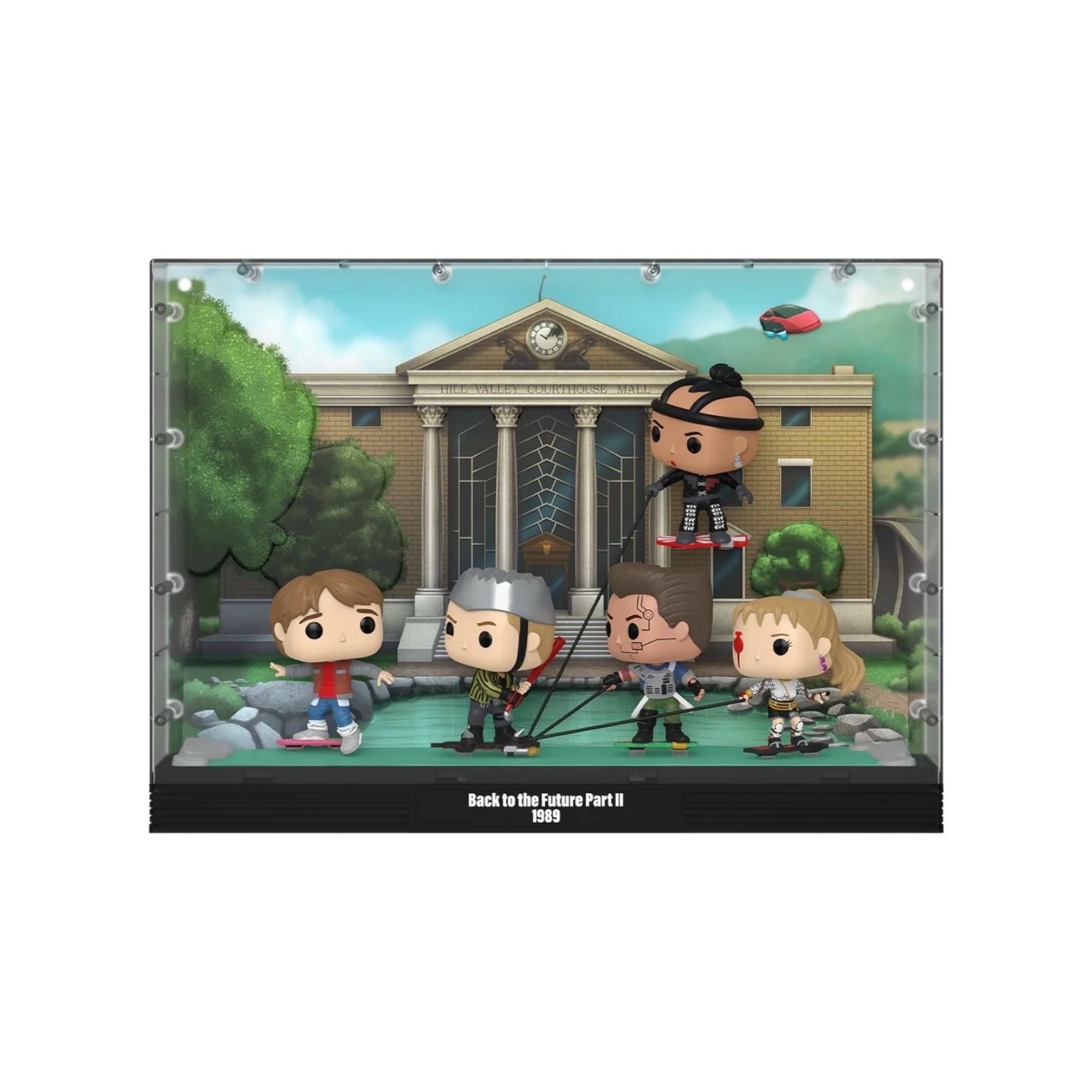 Marty Mcfly/ Griff Tannen / Data / Whitney / Spike #11 Funko Pop Moment - Back to the Future II - HooverBoard Chase - PREORDER