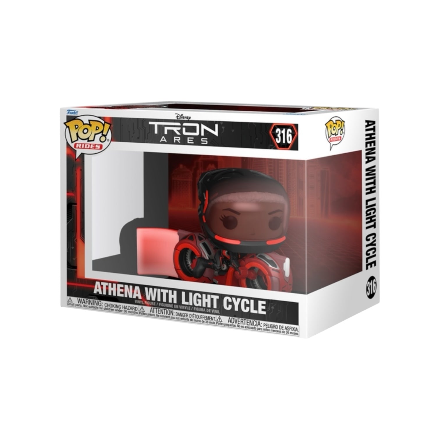 Athena with Light Cycle #316 Funko Pop Rides - Tron: Ares