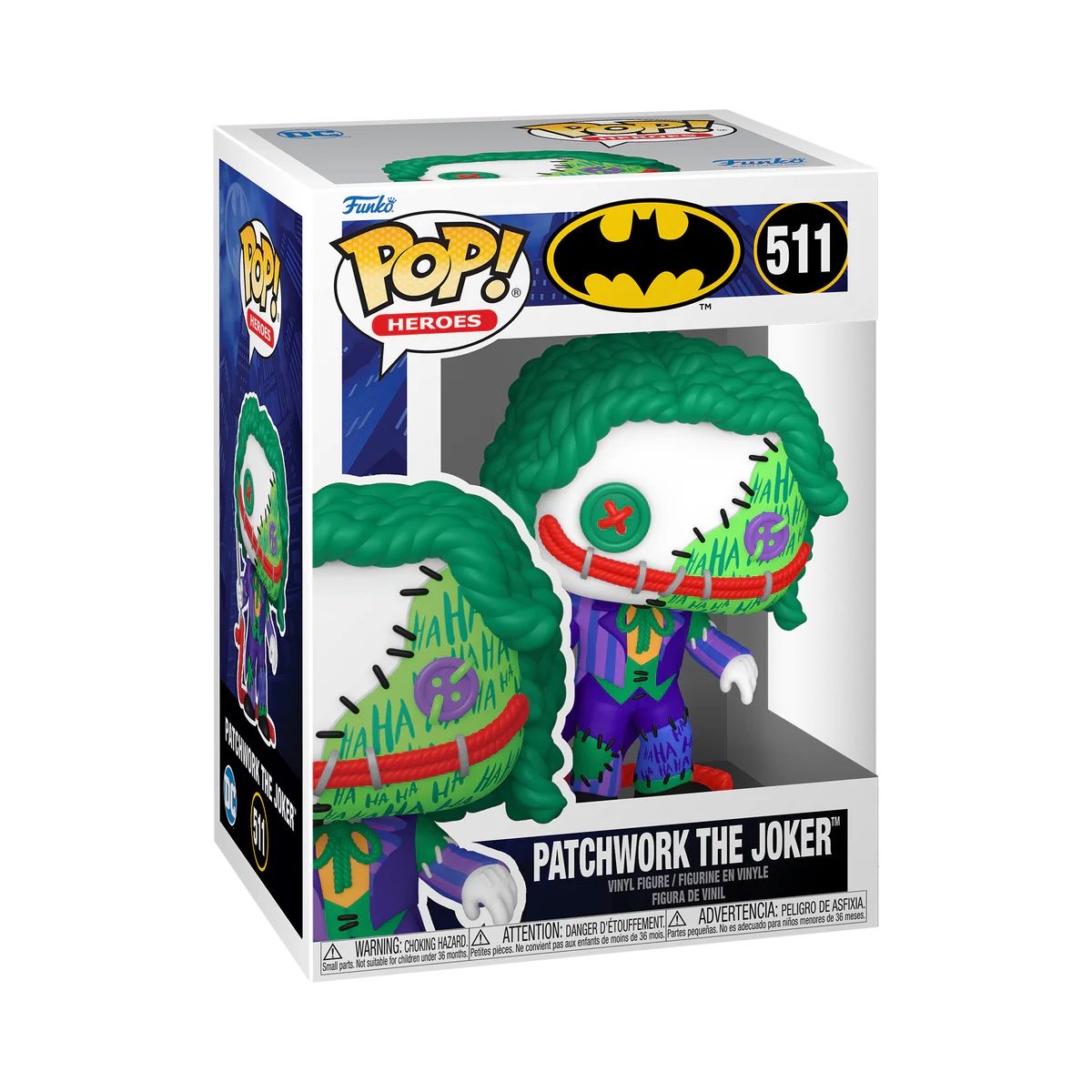 Patchwork The Joker #511 Funko Pop! - Batman