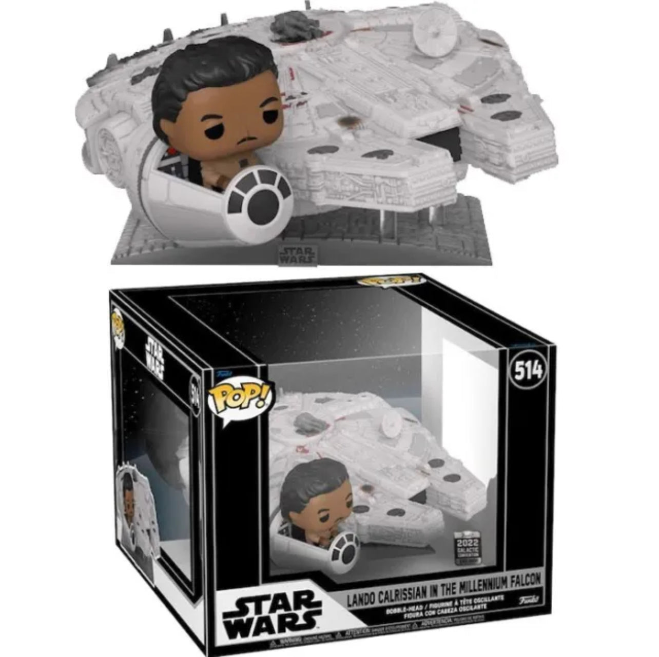 Lando Calrissian In The Millennium Falcon #514 Funko Pop! Star Wars