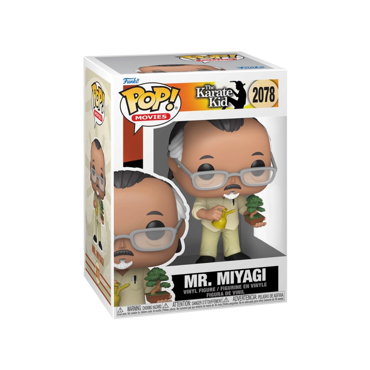 Mr Miyagi with Bonsai Tree #2078 Funko Pop - The Karate Kid - PREORDER