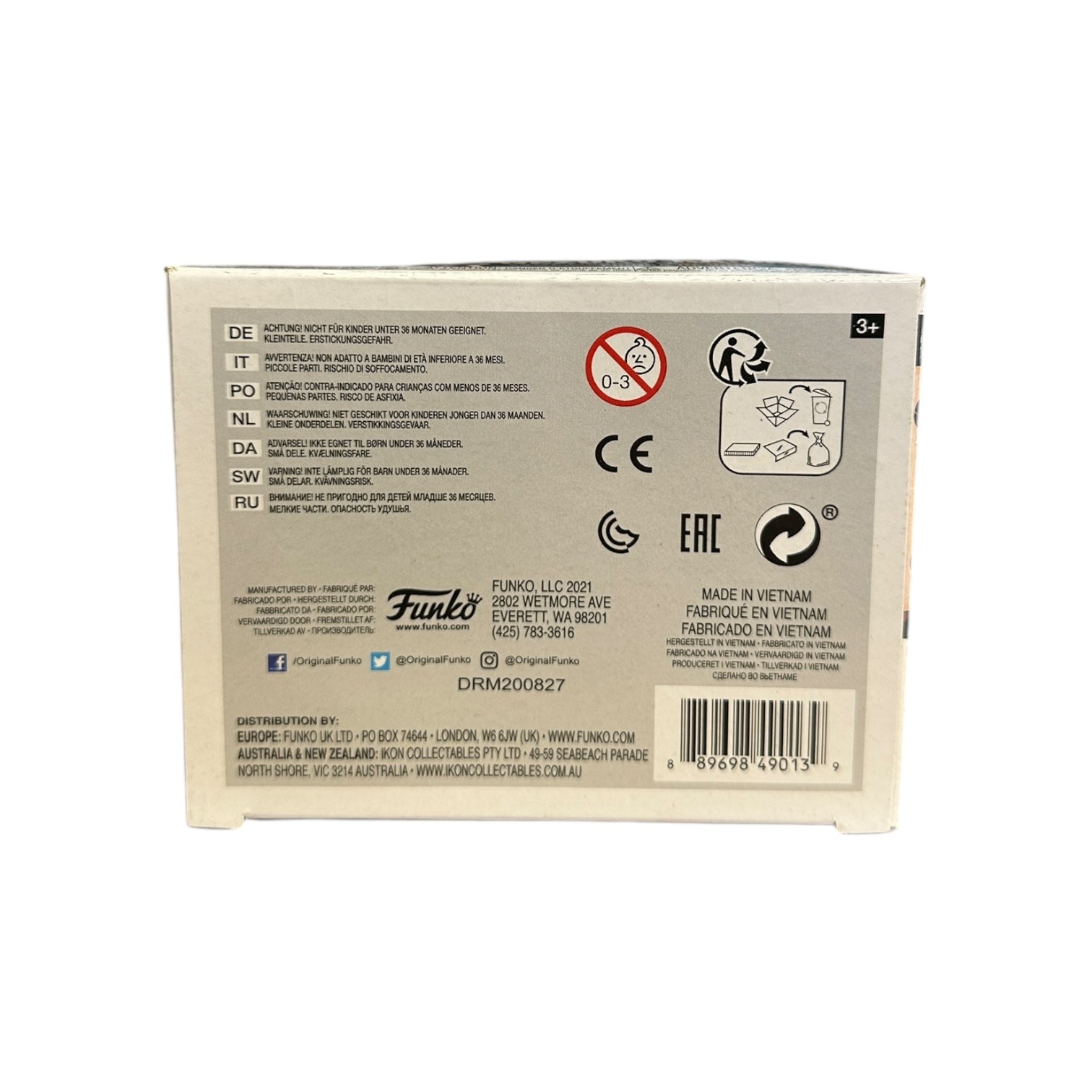 Abby Trott Signed Nezuko Kamado #868 Funko Pop! - Demon Slayer Bottom