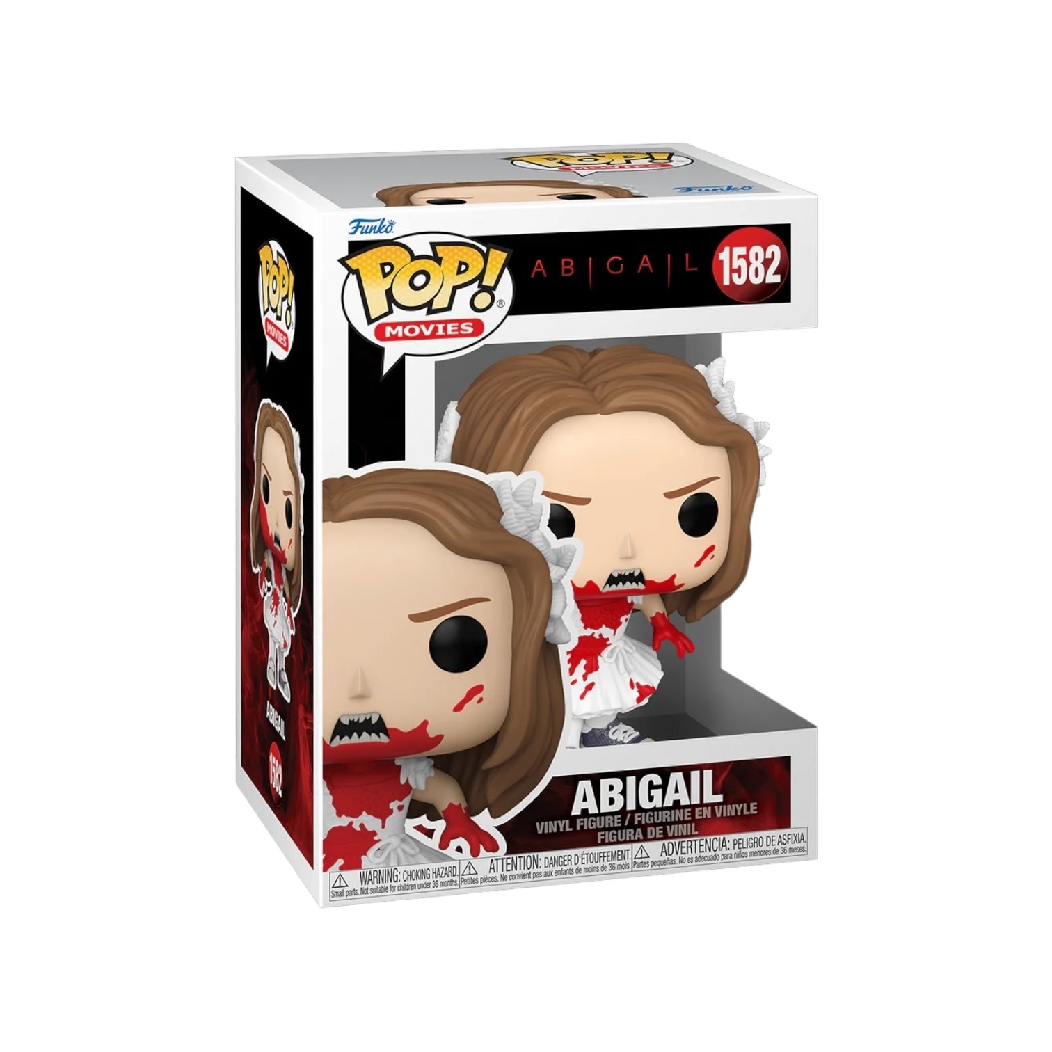 Abigail #1582 Funko Pop! collectible, showcasing her unique style and cheerful demeanor.