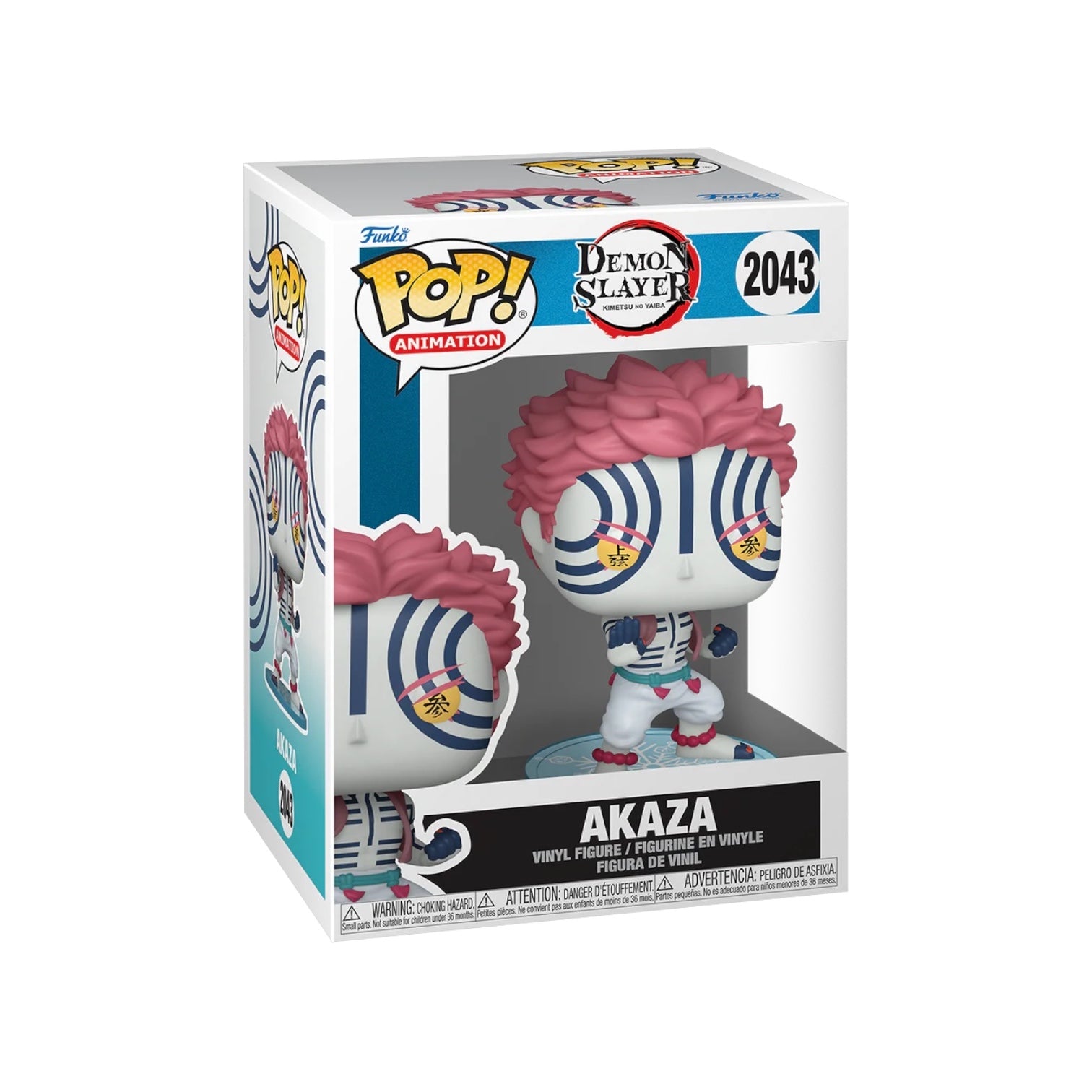 Akaza #2043 Funko Pop! - Demon Slayer Box