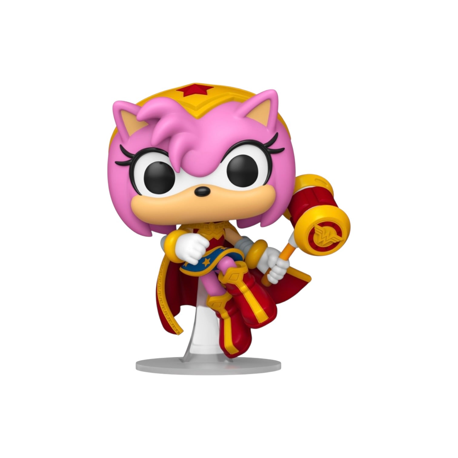 Amy as Wonder Woman #595 Funko Pop! - DC X Sonic the Hedgehog - Funko Exclusive Figure