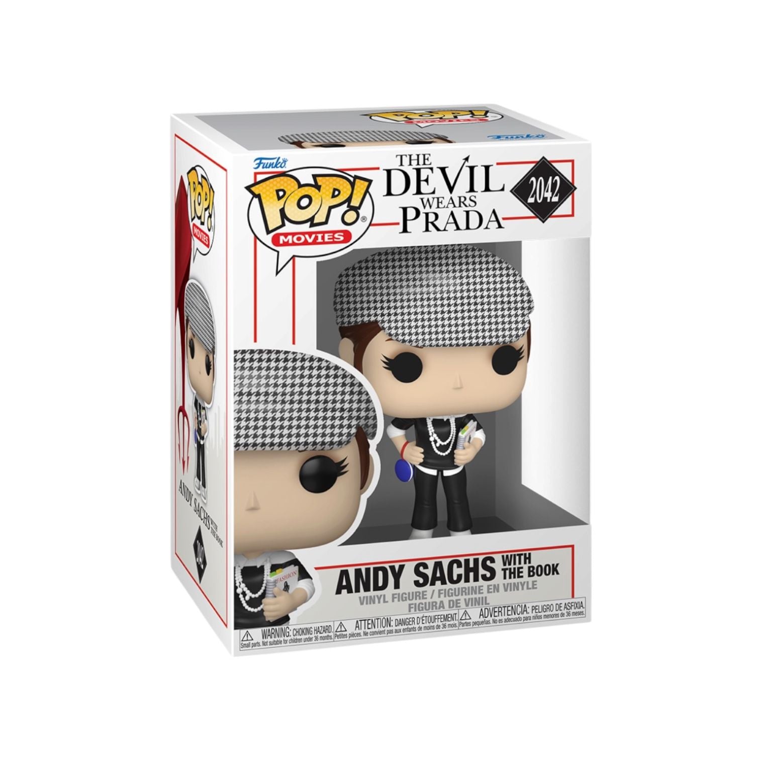 Funko Pop! vinyl figure of Andy Sachs from 'The Devil Wears Prada' in packaging on a white background