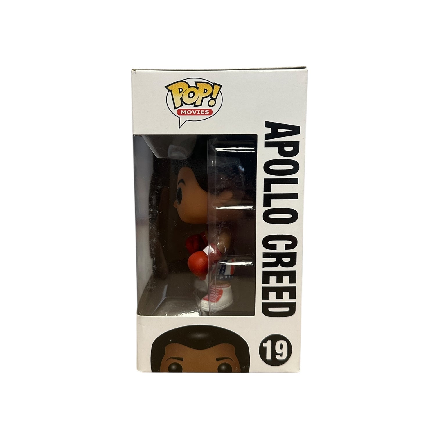 Pop! Movies Apollo Creed action figure packaging on a white background