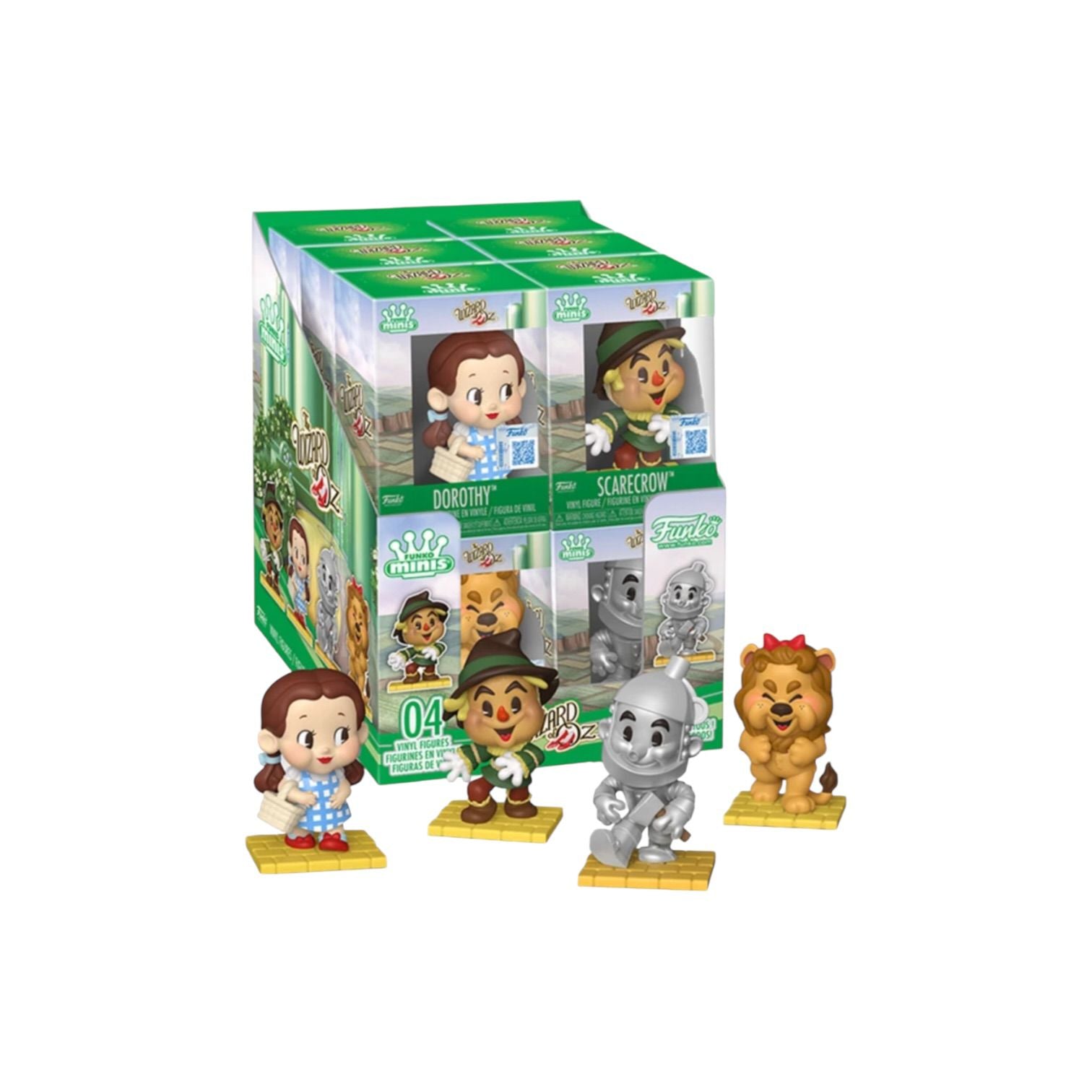 Assortment of Wizard of OZ Funko Mini Vinyl figures