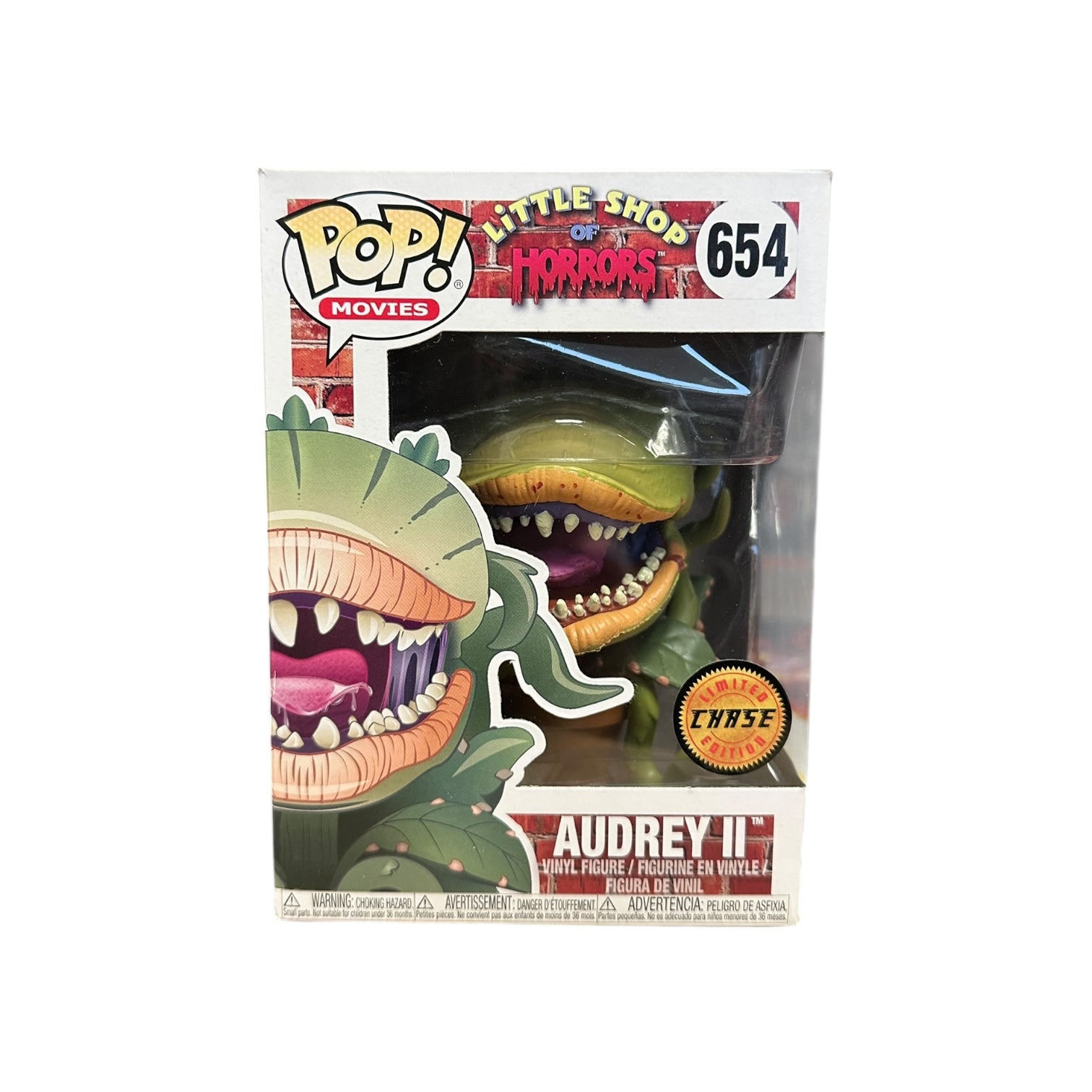Audrey II #654 (Chase) Funko Pop! - Little Shop of Horrors front