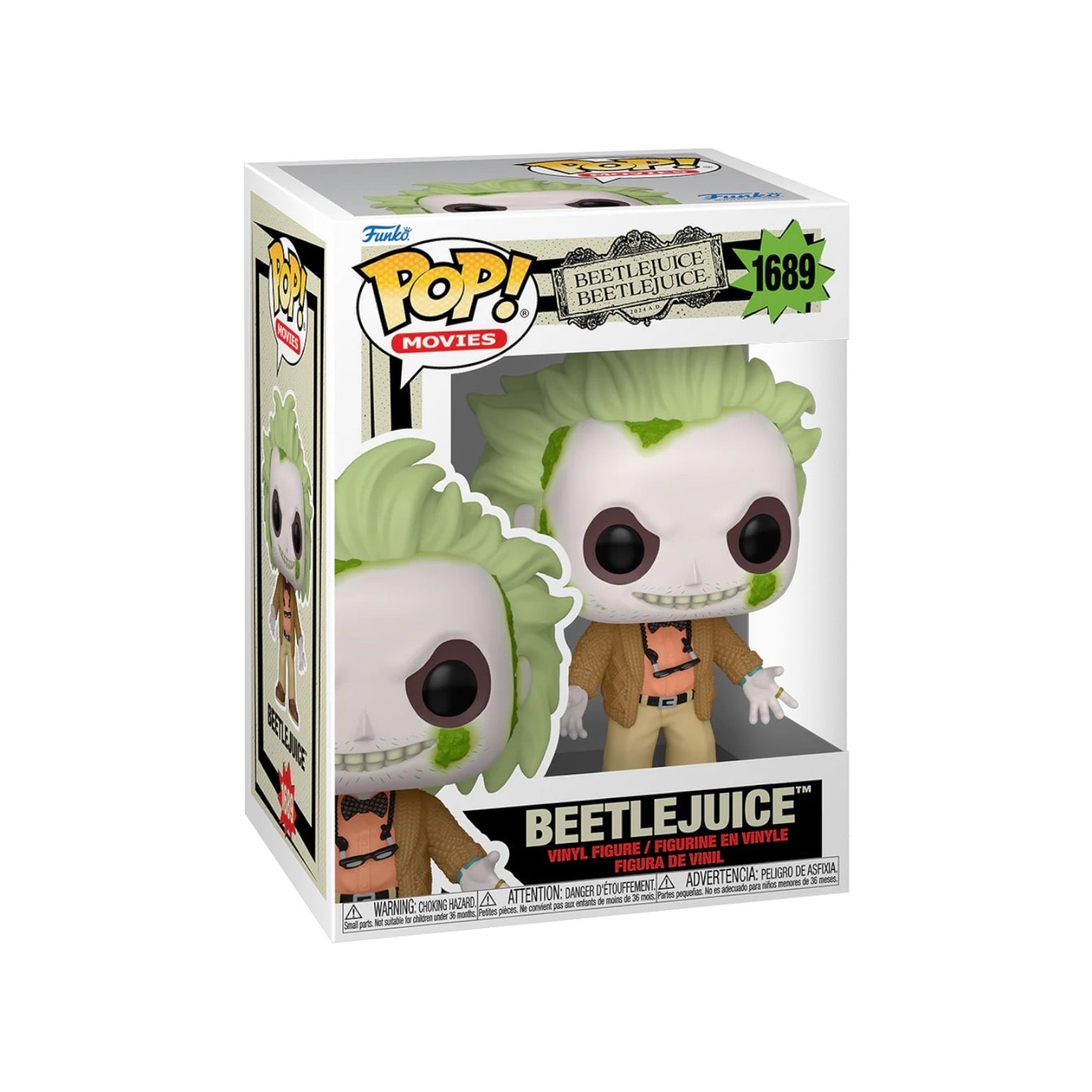 Beetlejuice #1689 Funko Pop - Beetlejuice Beetlejuice