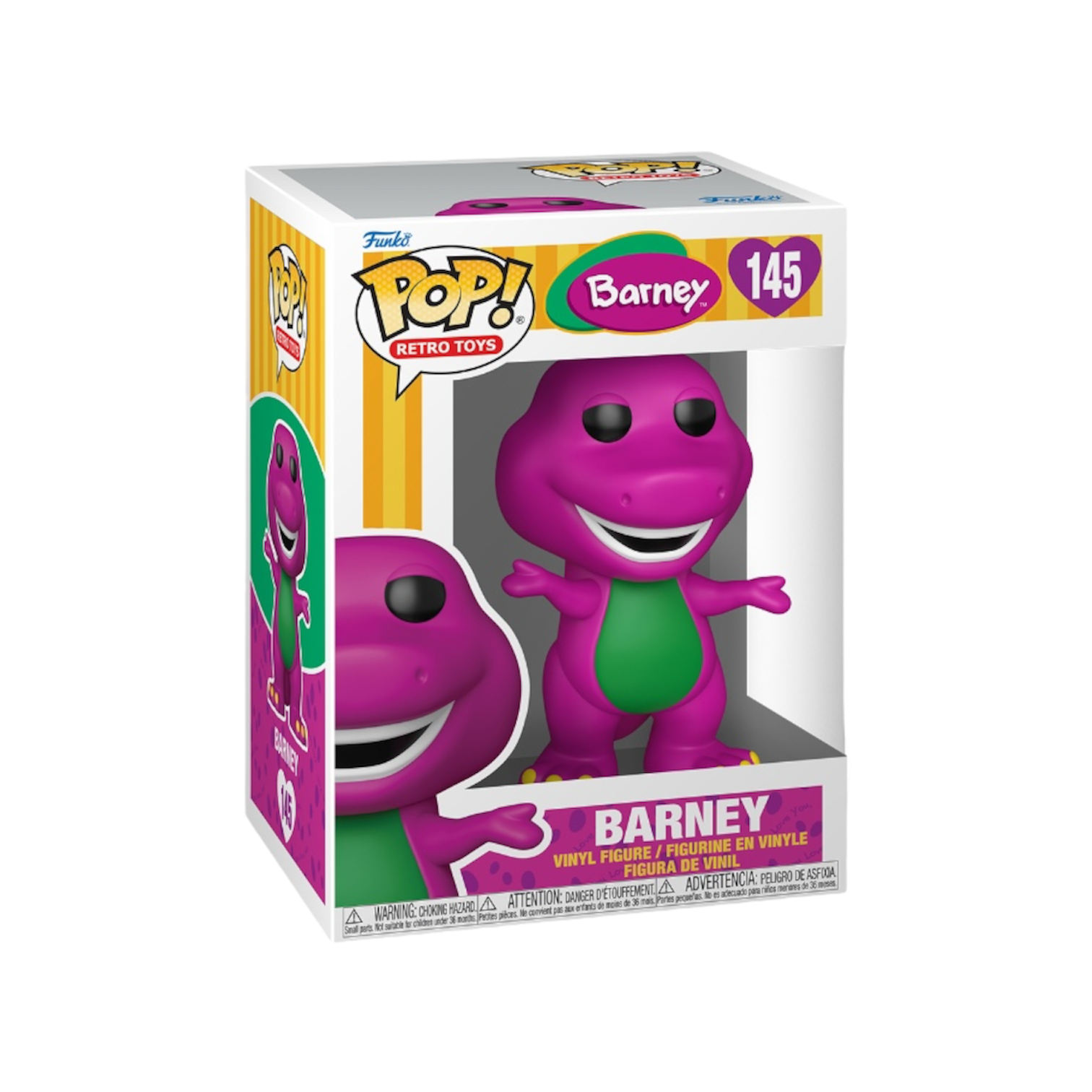 Barney the purple dinosaurs