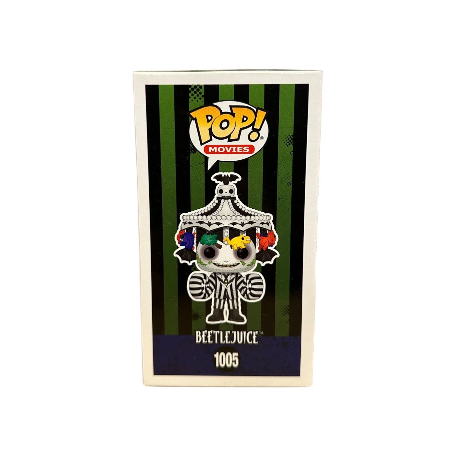 Beetlejuice #1005 (w/ Carousel) Funko Pop! - Beetlejuice - Special Edition Side