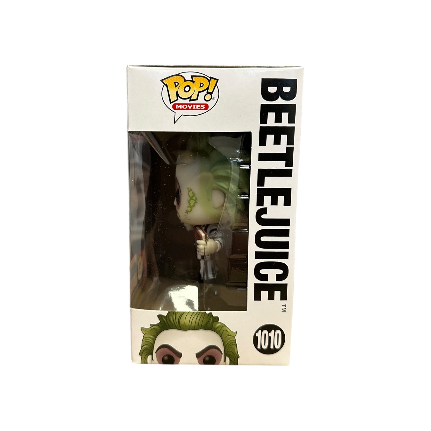 Beetlejuice #1010 (Glows in the Dark) Funko Pop! - Beetlejuice - NYCC 2020 Shared Exclusive Window