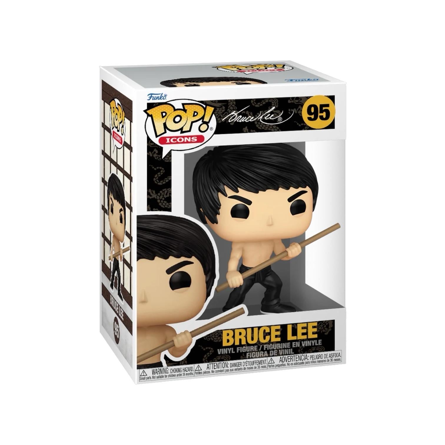 Bruce Lee! This martial artist is sure to make an encouraging example of strength, skill, and discipline