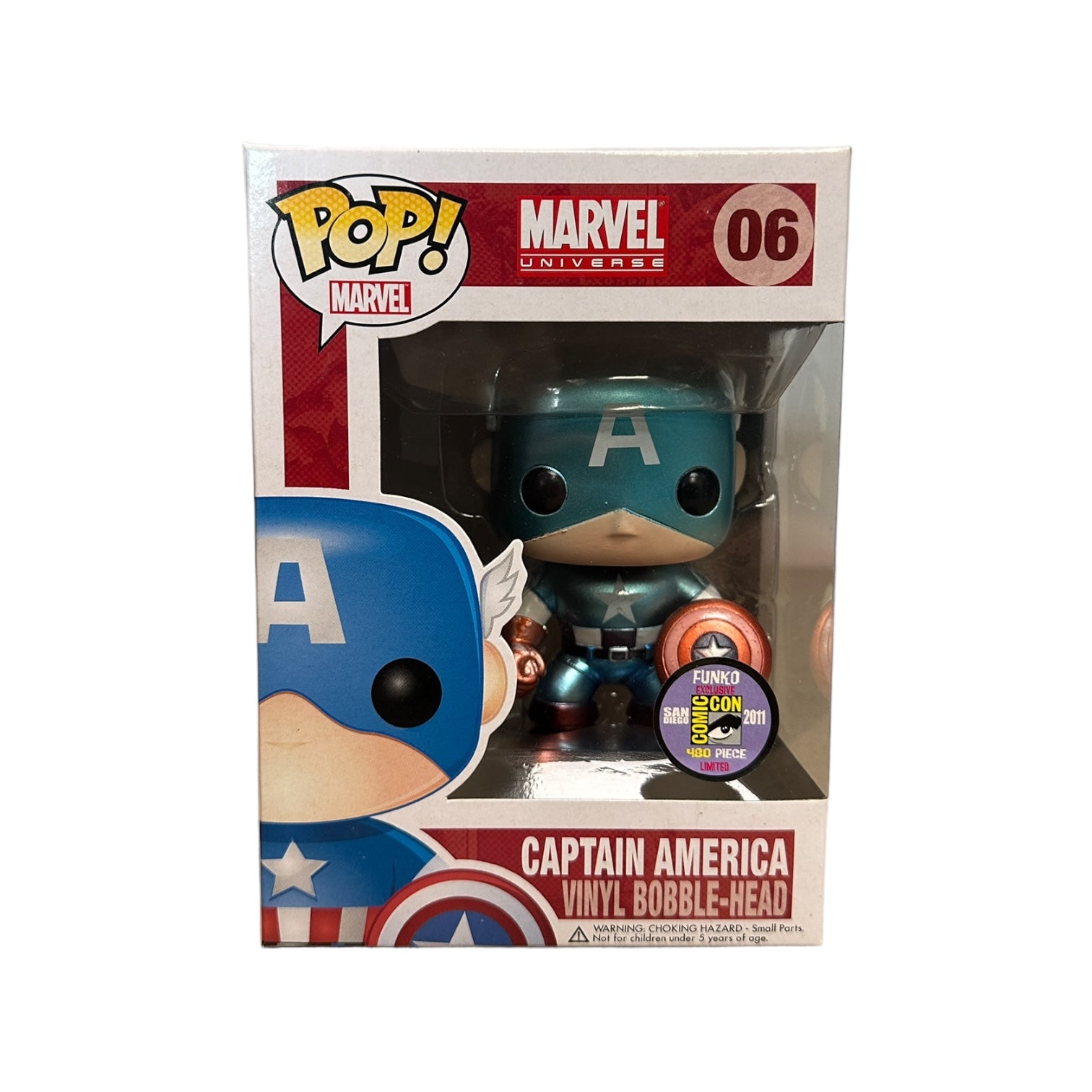Limited Edition Captain America Pop Vinyl Captain America