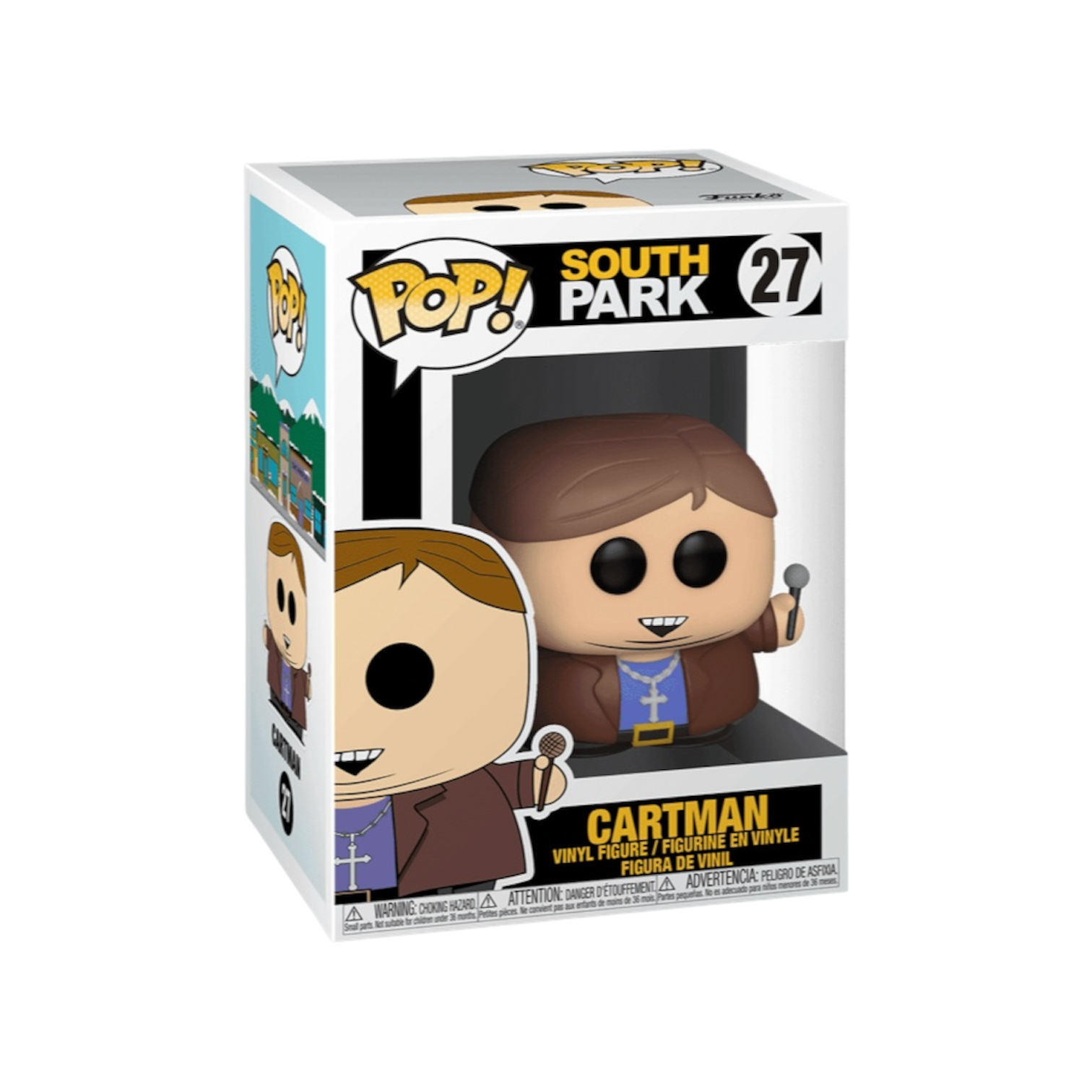 Cartman #27 Funko Pop Holding a microphone