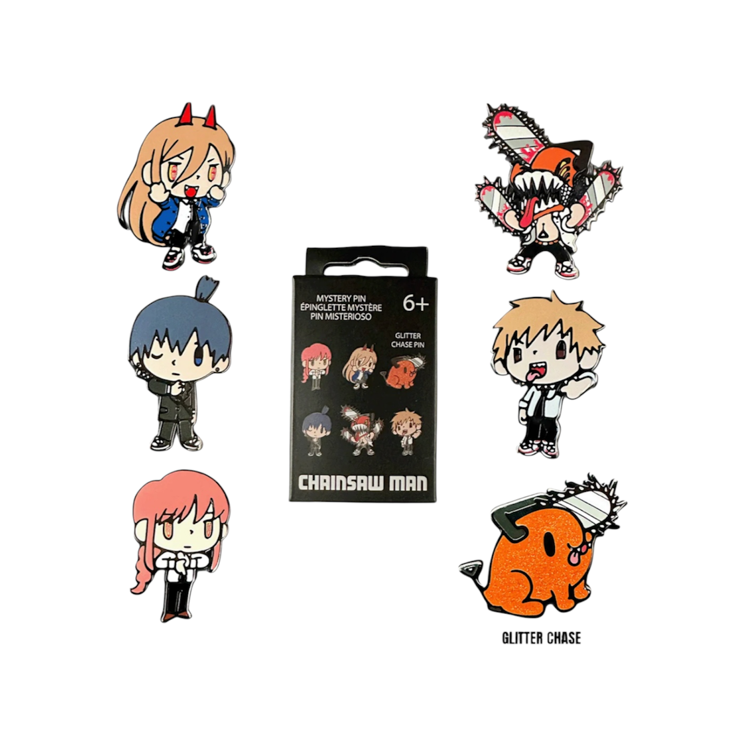Chainsaw Man Chibi Character Blind Box - 6 Different Variants and a chance of Glitter Chase