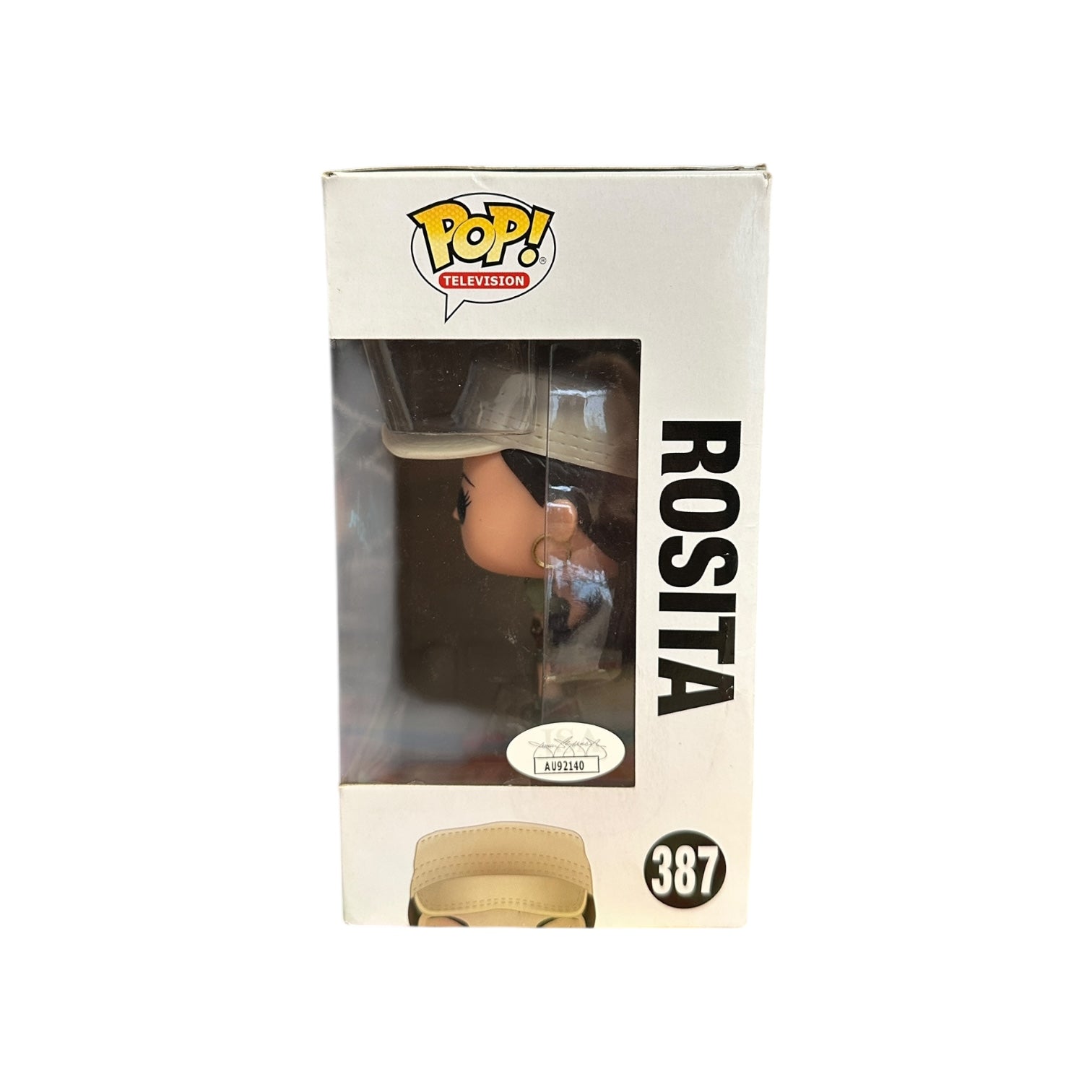 Christian Serratos Signed Rosita #387 Funko Pop! - The Walking Dead Window