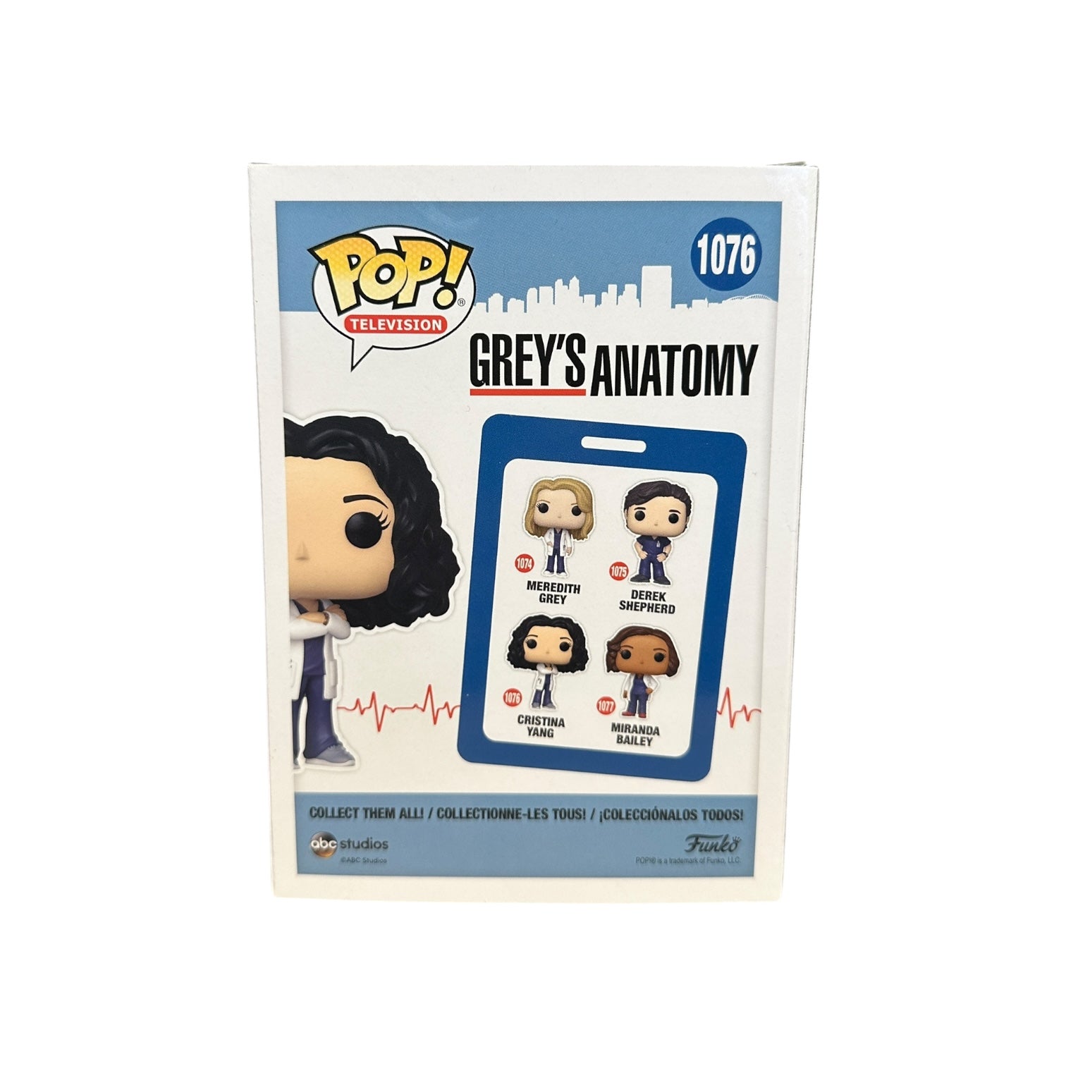 Christina Yang #1076 Funko Pop! - Grey's Anatomy Back