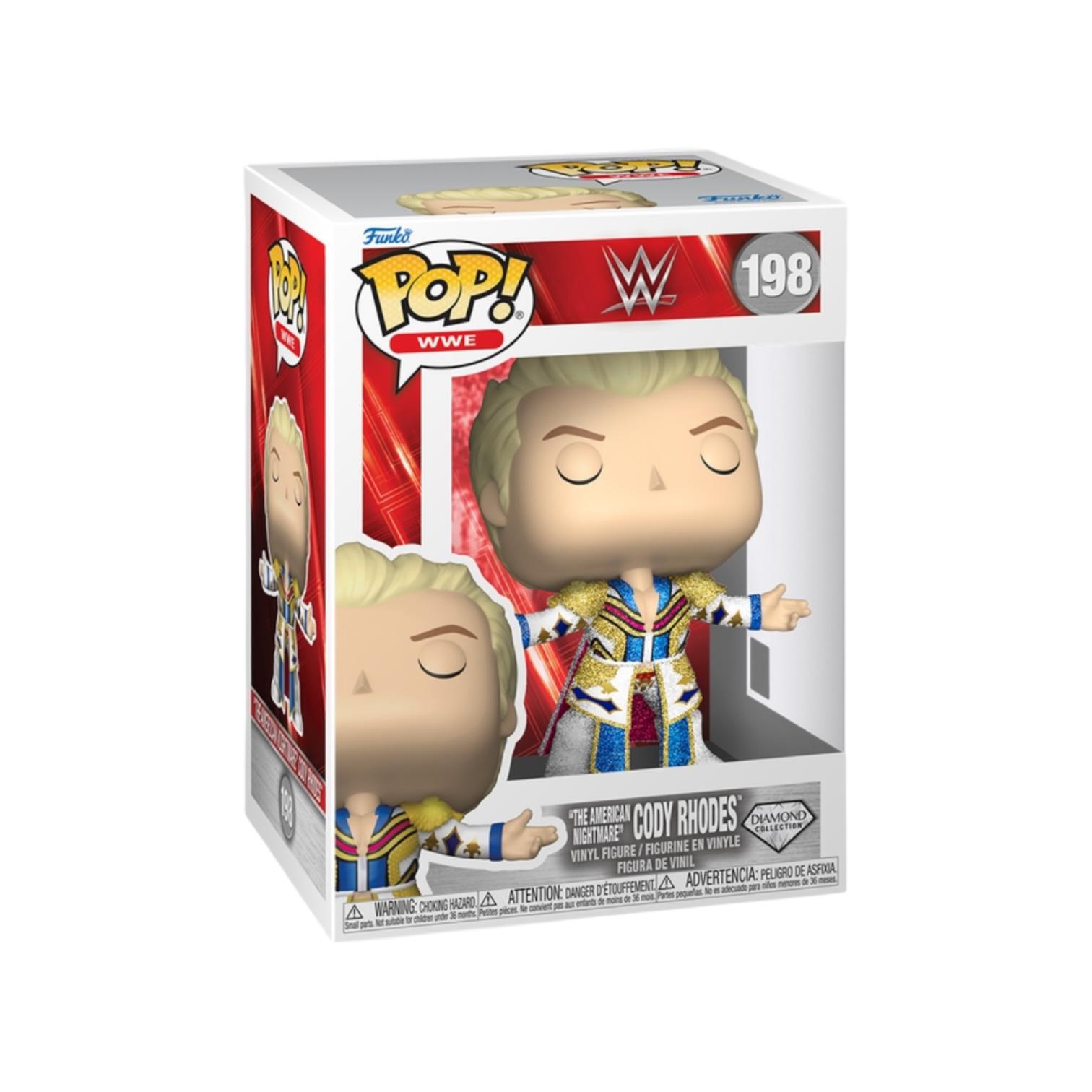 Funko Pop! vinyl figure of a wrestler in packaging with WWE branding
