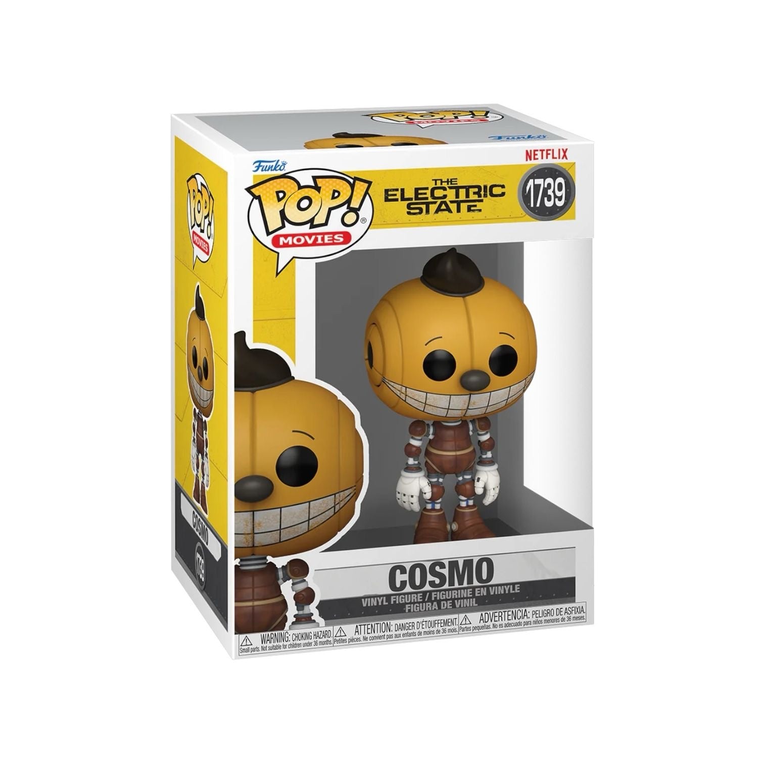 Funko POP! Movies: Electric State - Herman - Figura in Vinile da Collezione - Idea Regalo - Merchandising Ufficiale - Giocattoli per Bambini e Adulti - Movies Fans - Figura per i Collezionisti Funko POP! Movies: Electric State - Herman - Figura in Vinile da Collezione - Idea Regalo - Merchandising Ufficiale - Giocattoli per Bambini e Adulti - Movies Fans - Figura per i Collezionisti