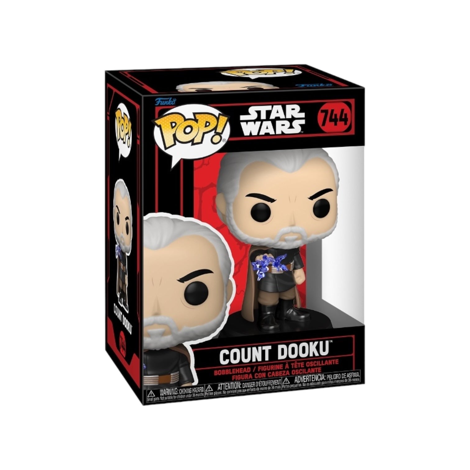 Count Dooku #744 Funko Pop - Star Wars - Dark Side