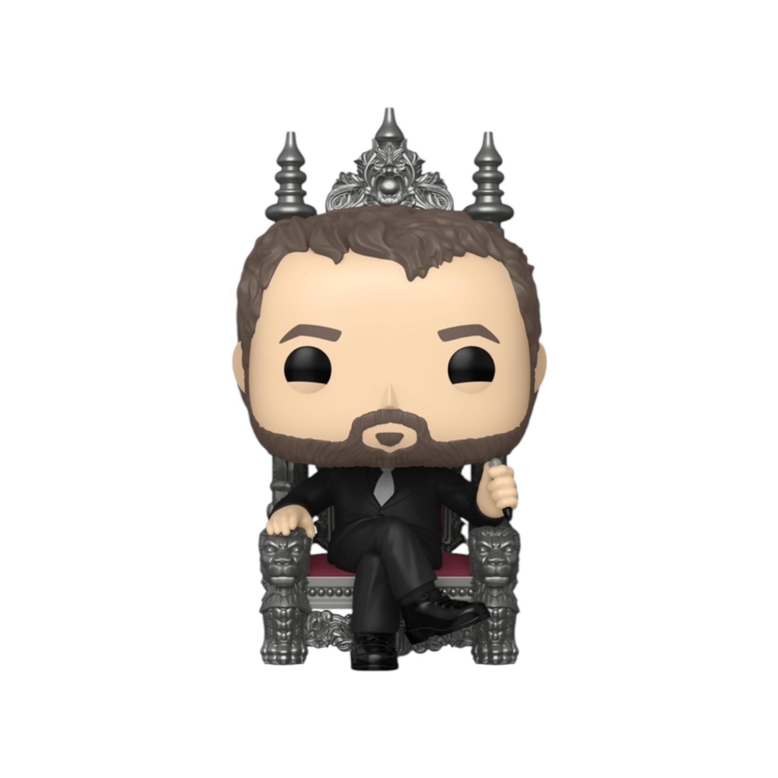 Funko Pop! vinyl figure of a character on a throne with a crown, on a white background