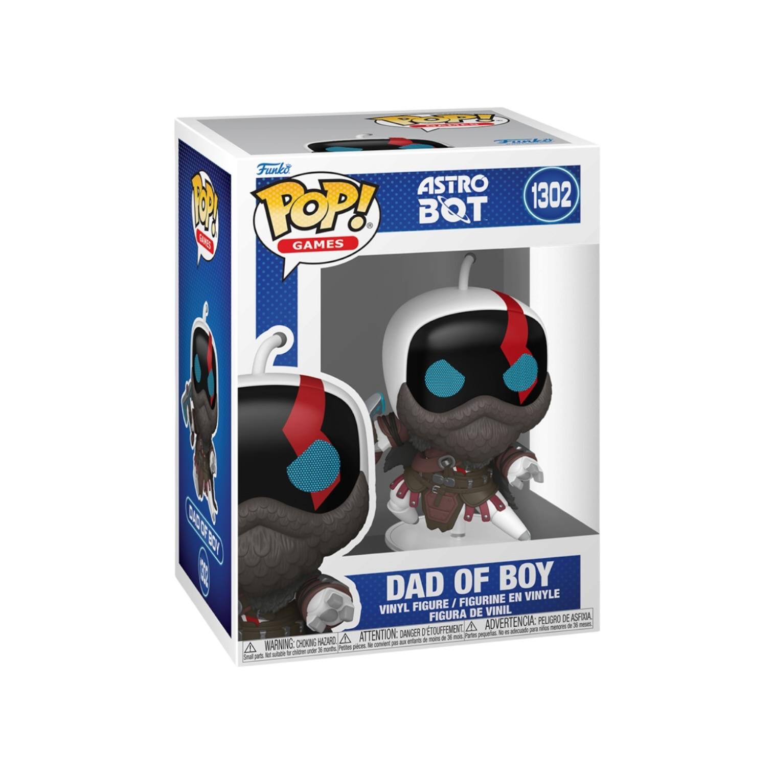 Funko Pop! Astro Bot vinyl figure packaging on a white background