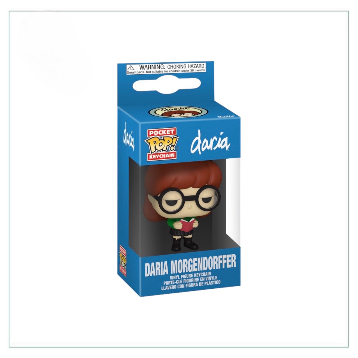 Funko Pocket Pop Keychain of Daria Morgendoffer, showcasing her unique style and personality, ideal for collectors.