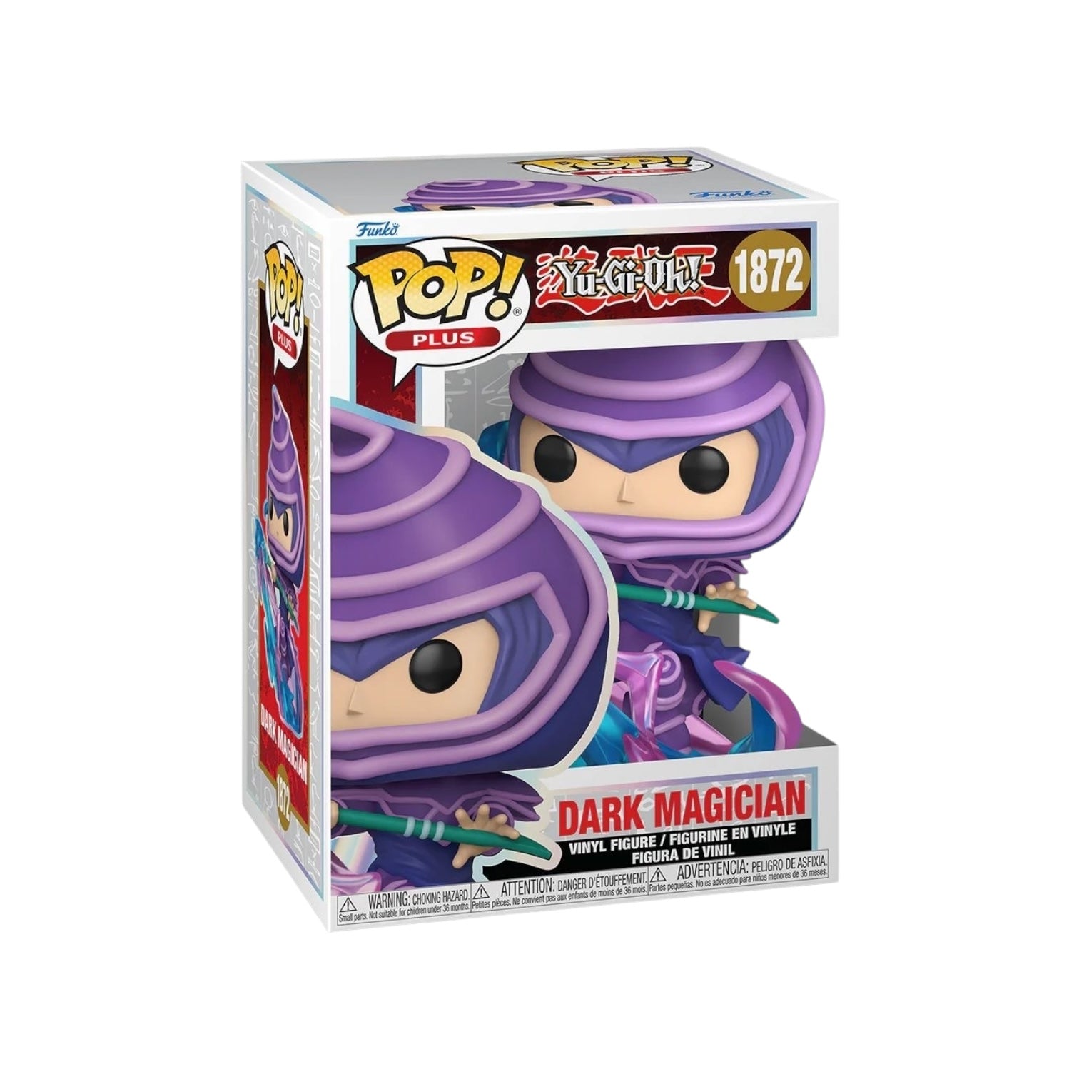 The Dark Magician #1871 Funko Pop! from Yu-Gi-Oh! is a must-have for fans and collectors alike. This expertly detailed figurine captures the essence of the popular Dark Magician character, making it the perfect addition to any collection. Don't miss out on owning this iconic and beloved piece.