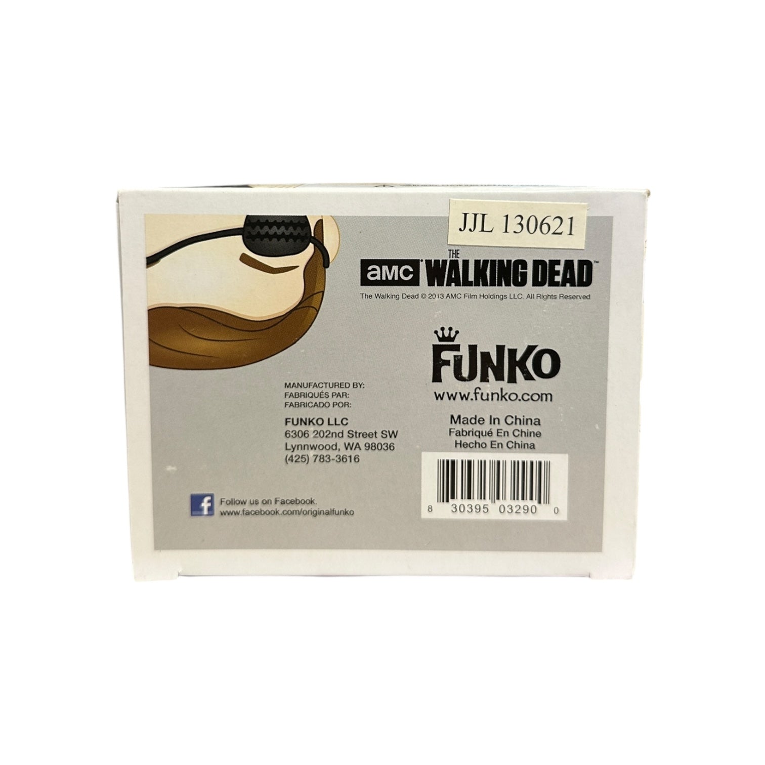 David Morrissey Signed The Governor #66 Funko Pop! - The Walking Dead Bottom