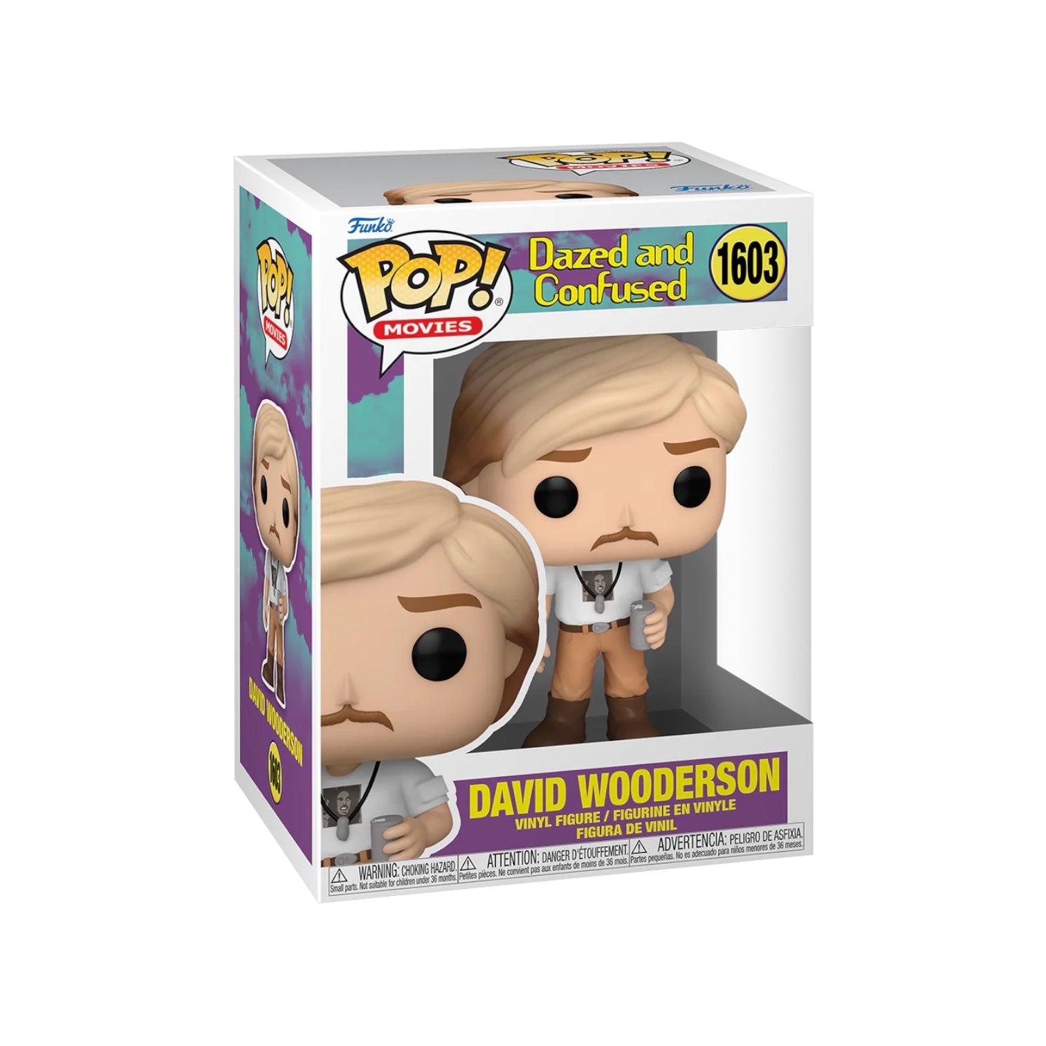 David Wooderson Funko Pop! #1603 from Dazed And Confused, featuring his signature look and relaxed demeanor.