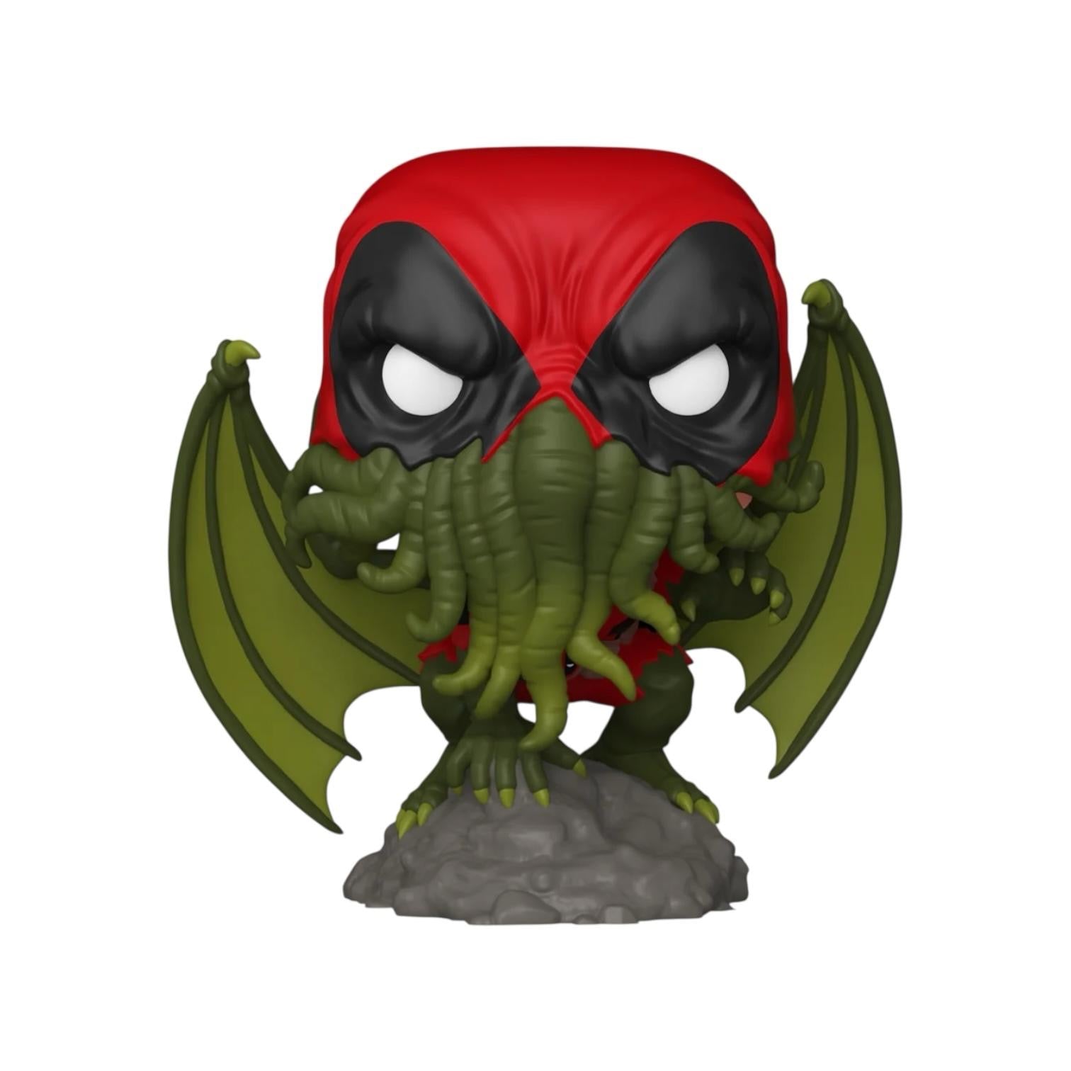 Deadpool as cthulhu Funko pop out of box